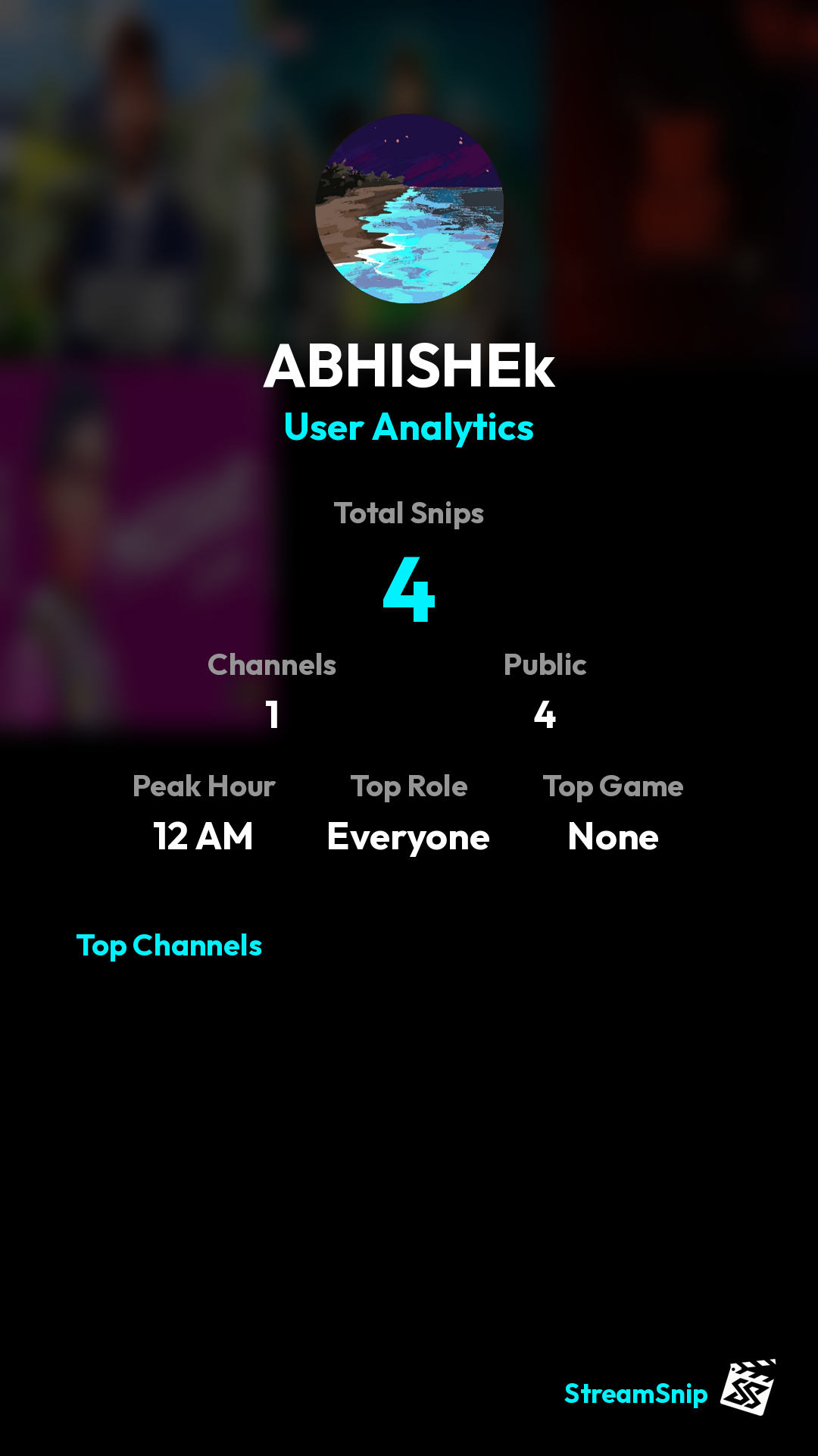 Stats Share Card
