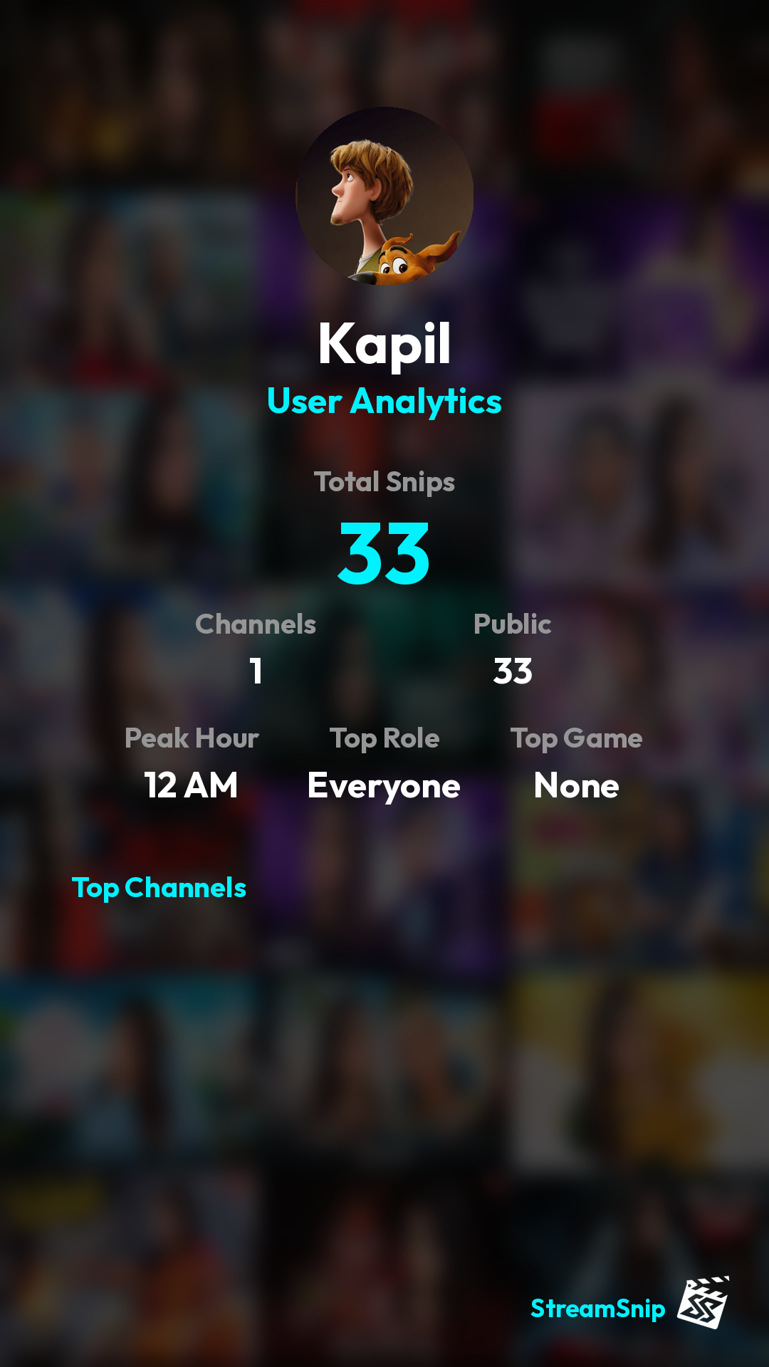 Stats Share Card