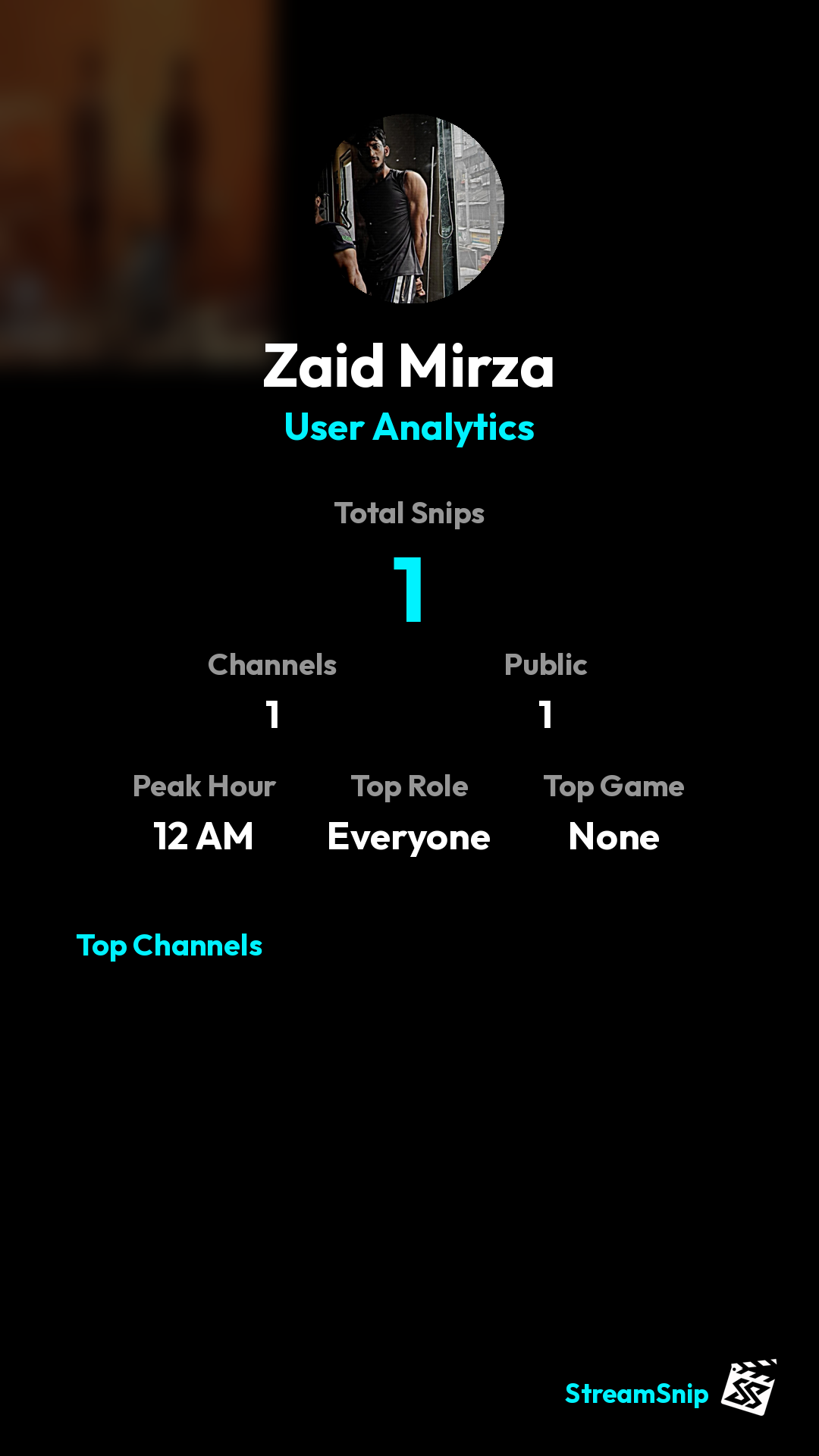 Stats Share Card