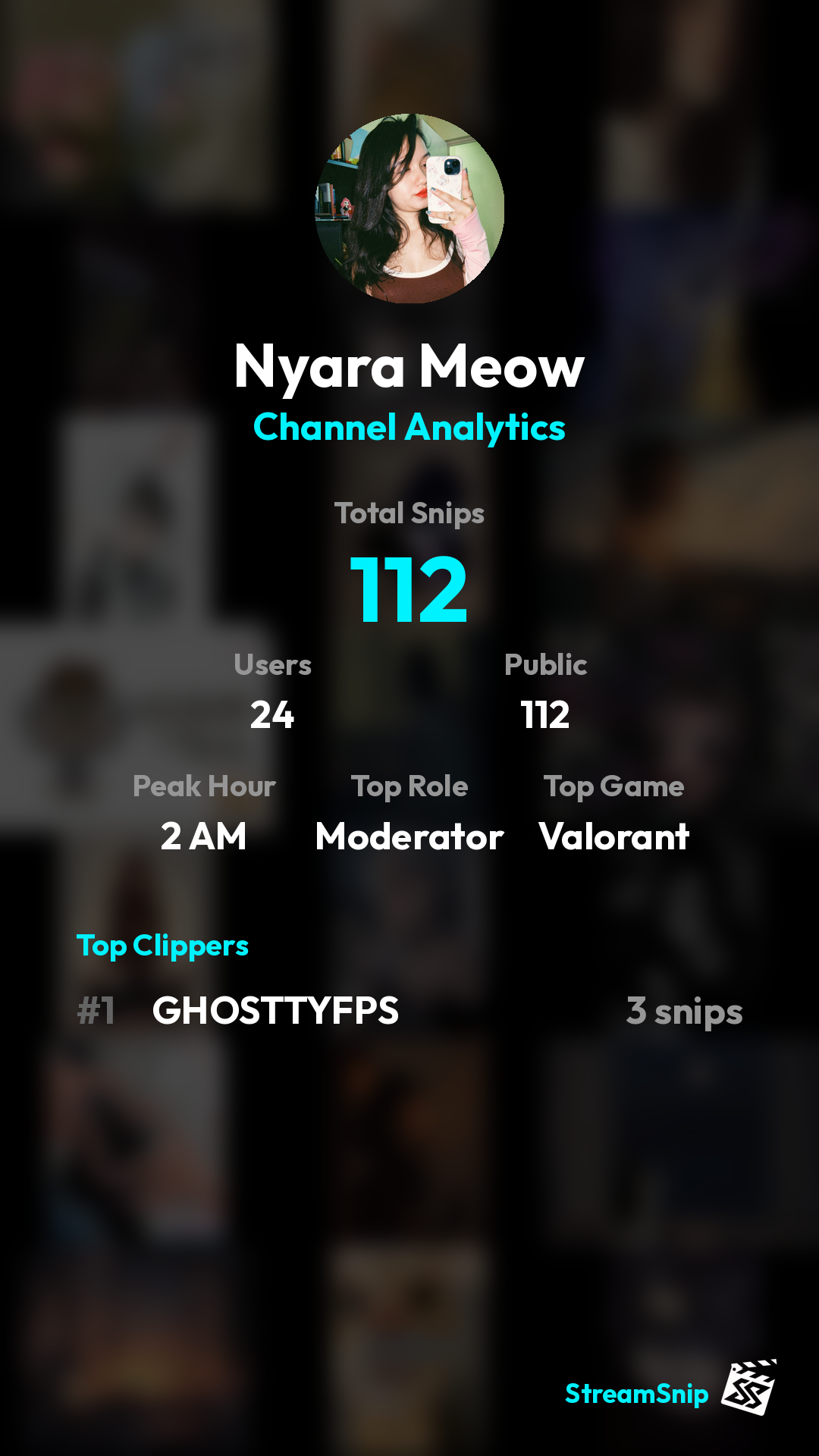 Stats Share Card