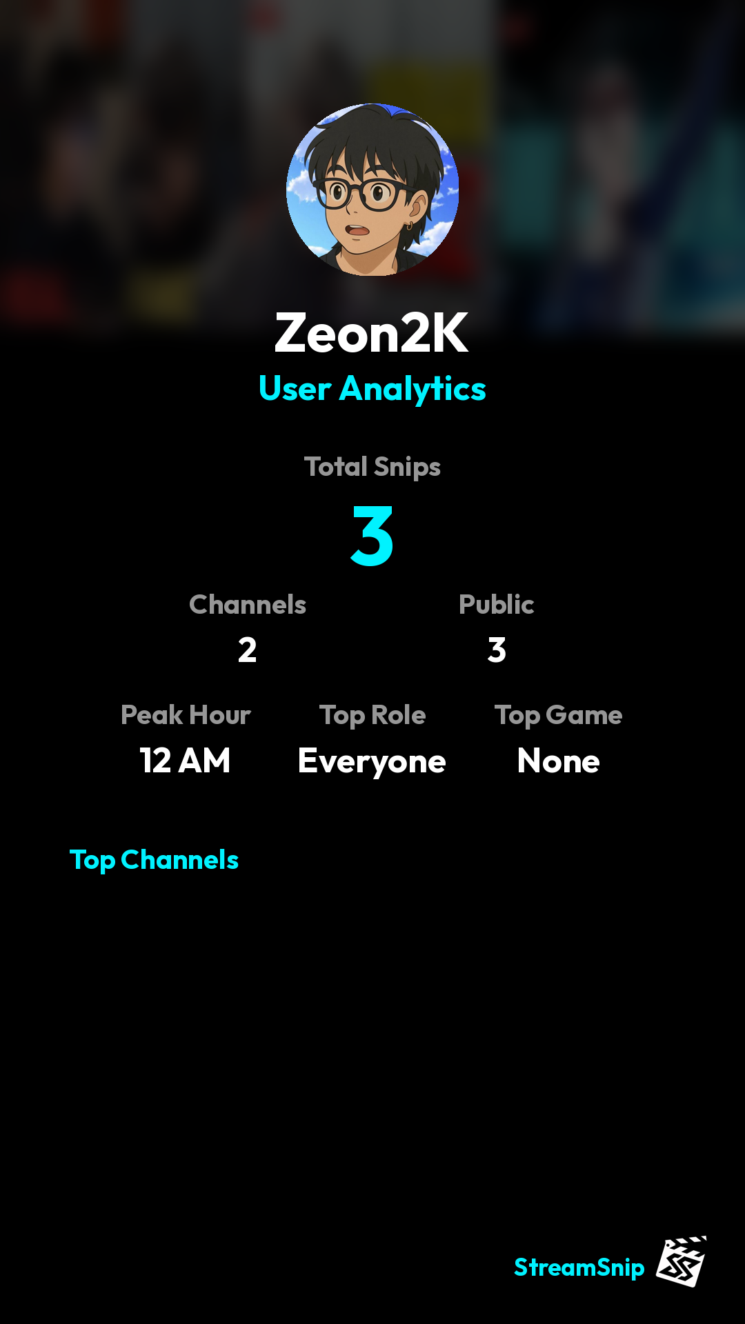 Stats Share Card