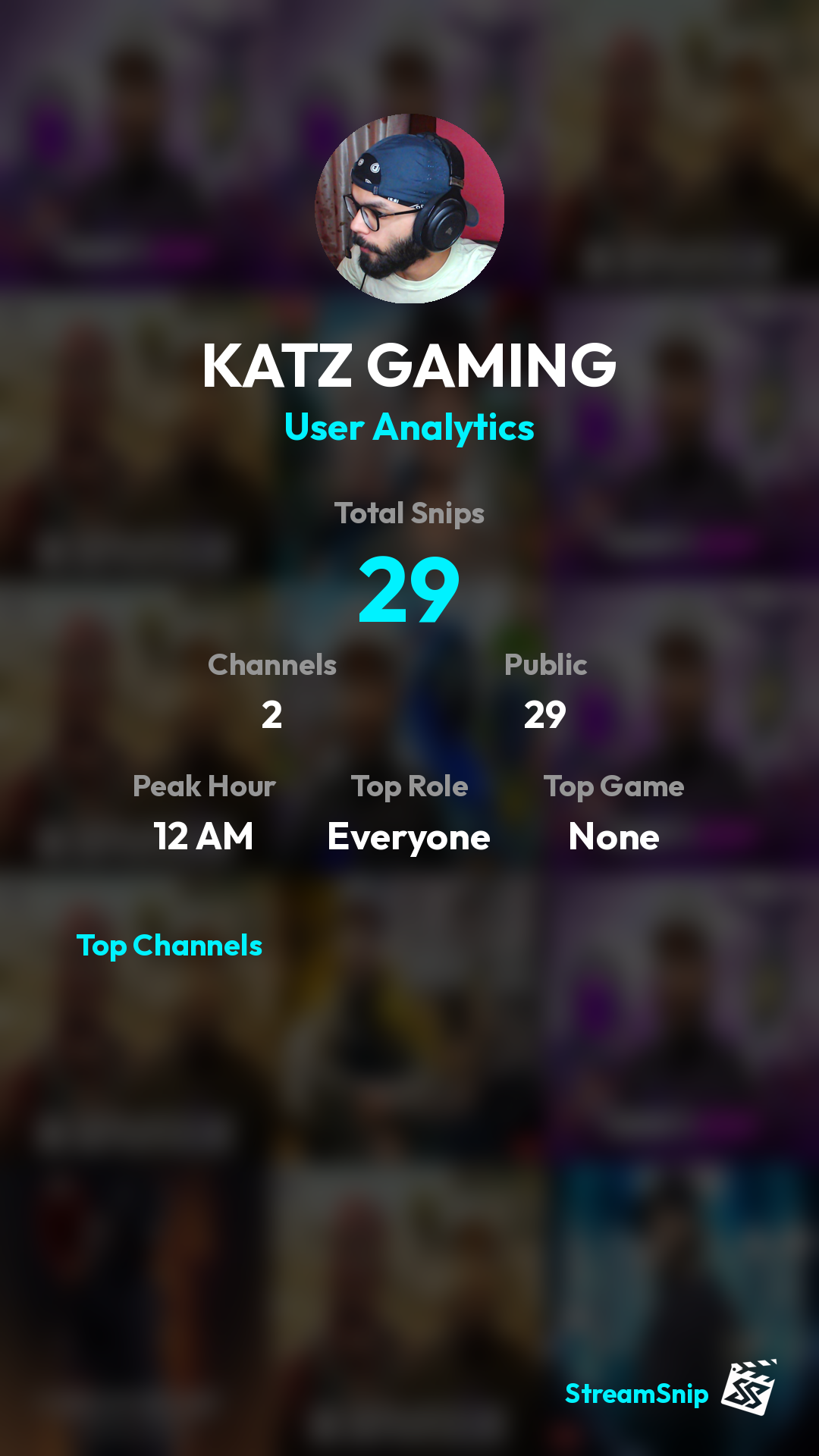 Stats Share Card