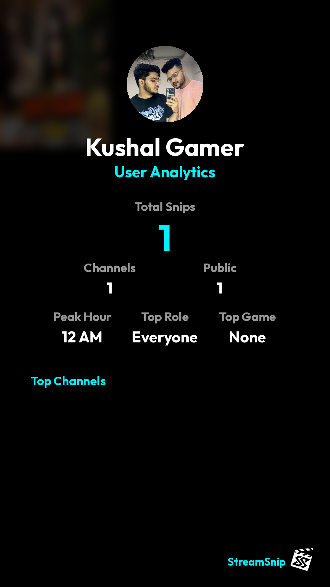 Stats Share Card