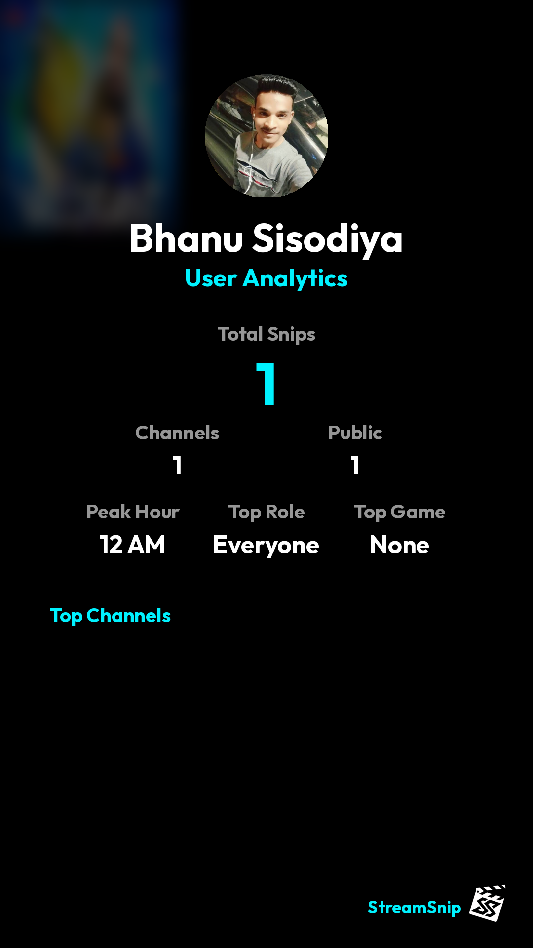 Stats Share Card
