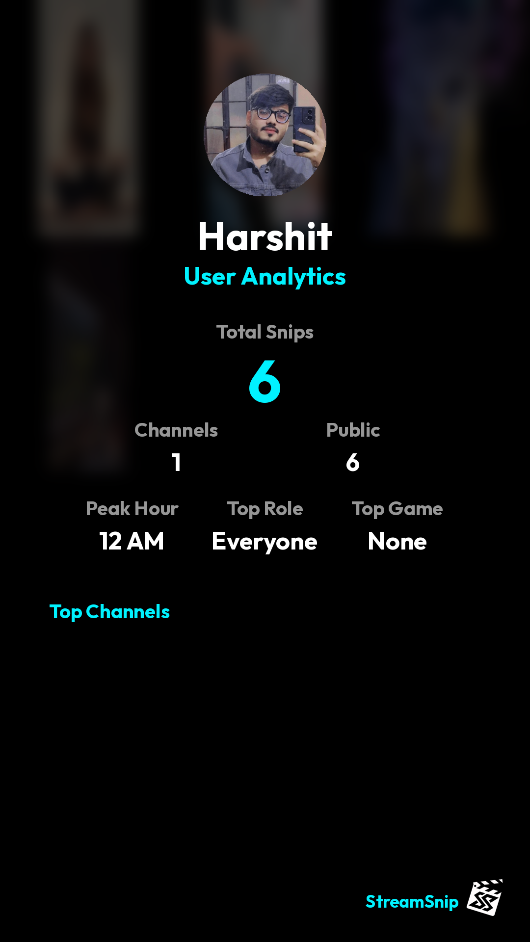 Stats Share Card