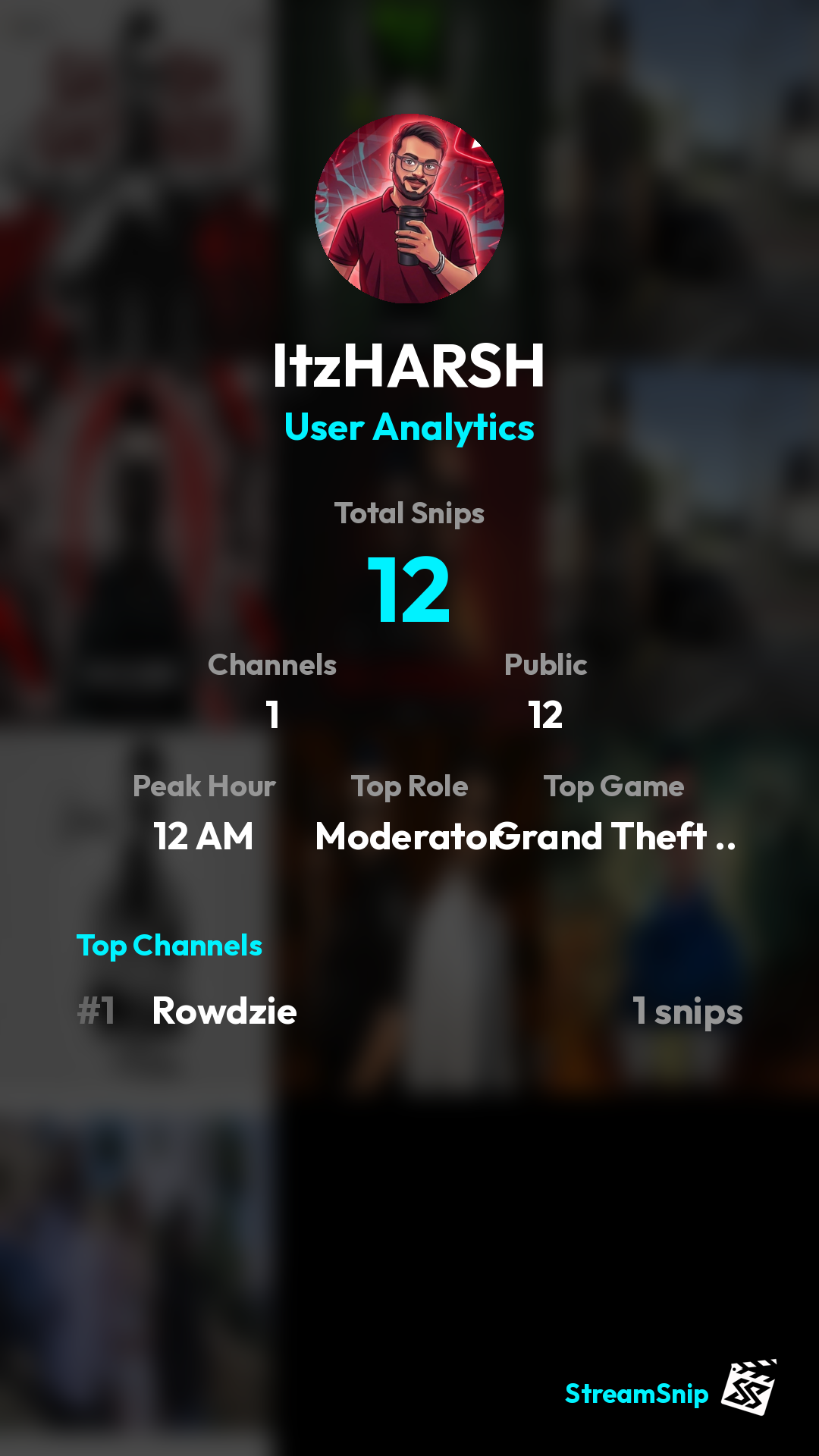 Stats Share Card