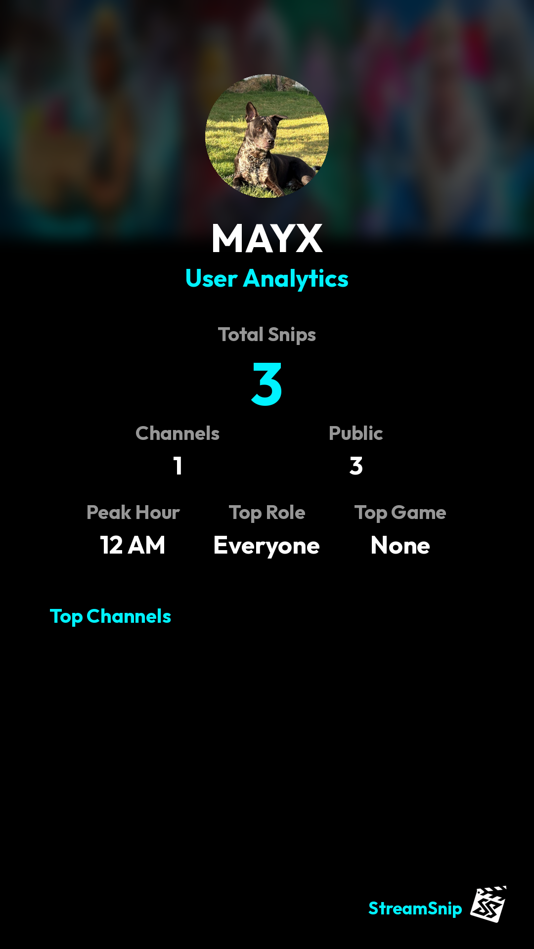 Stats Share Card