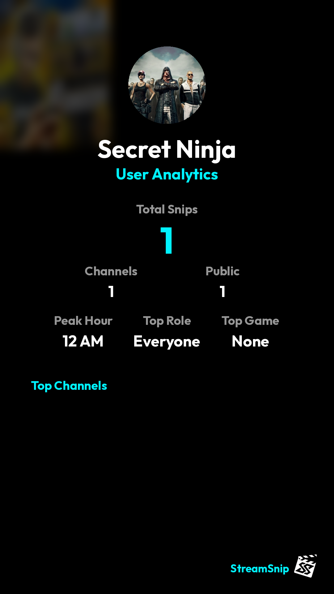 Stats Share Card