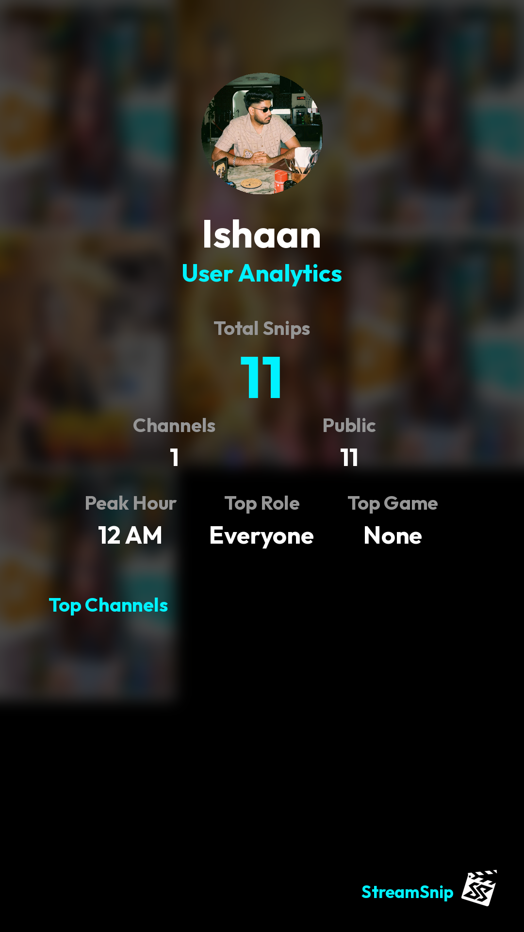 Stats Share Card