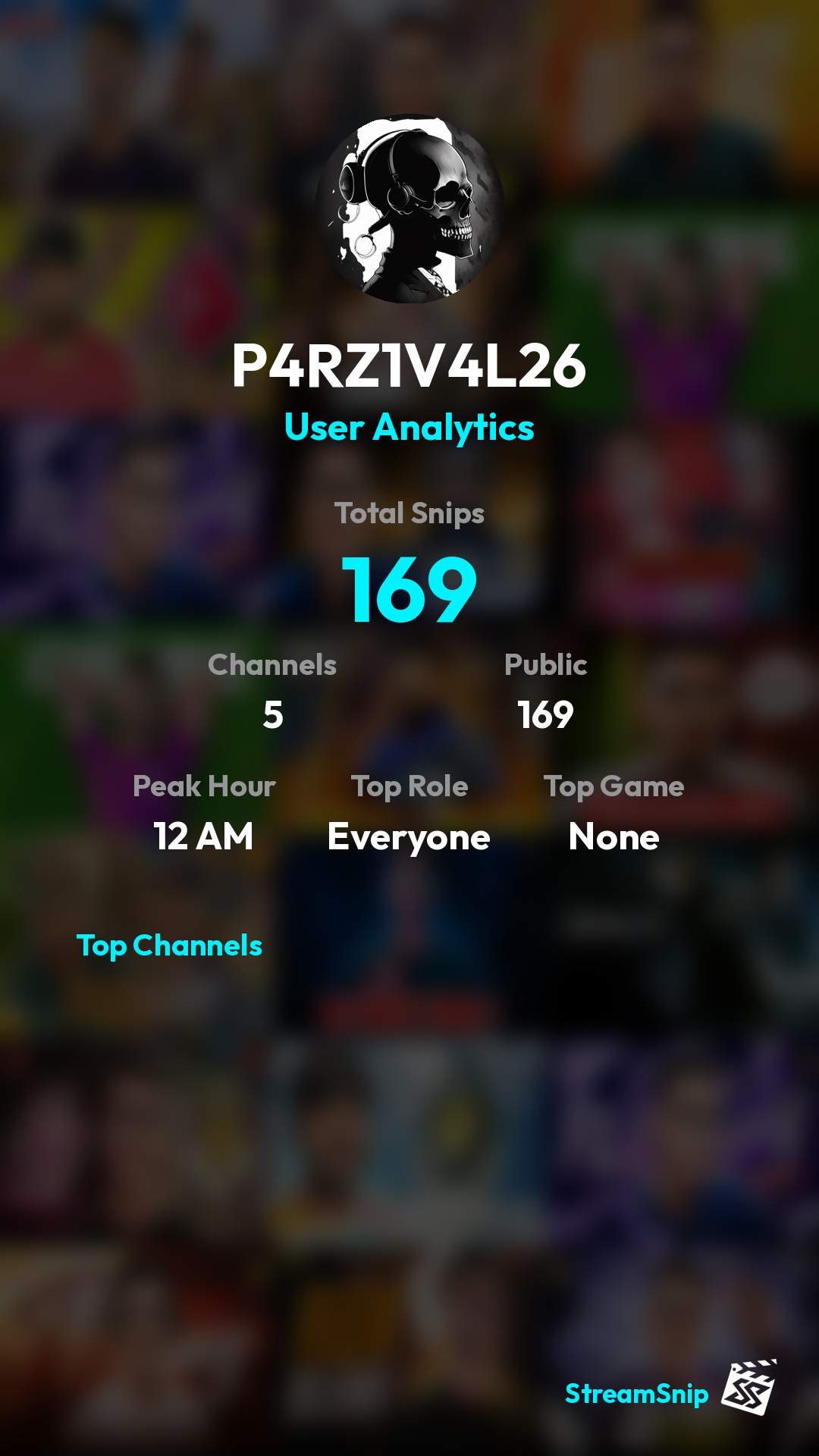Stats Share Card
