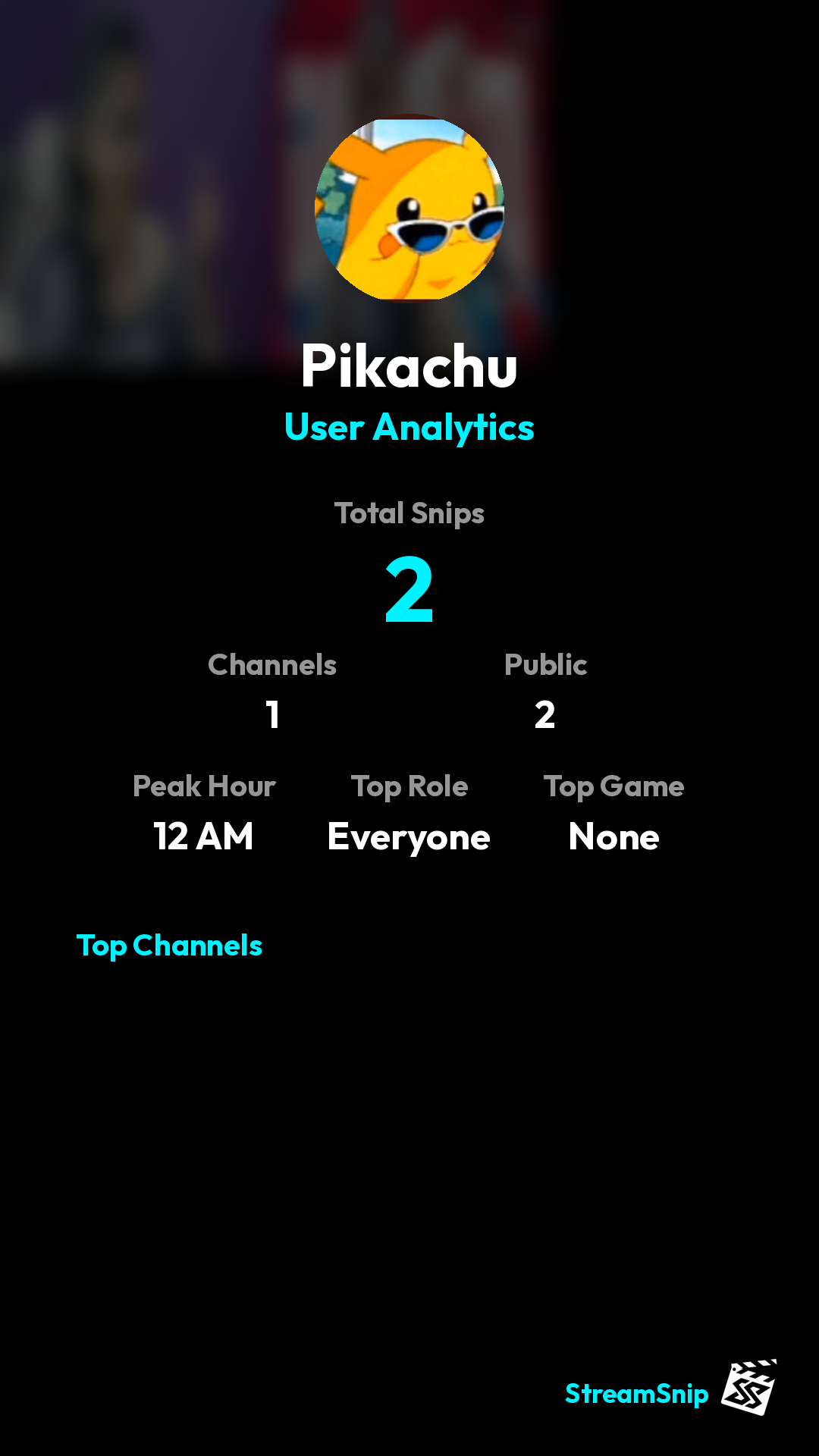 Stats Share Card