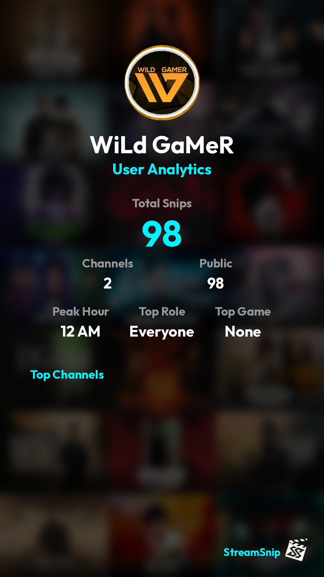 Stats Share Card