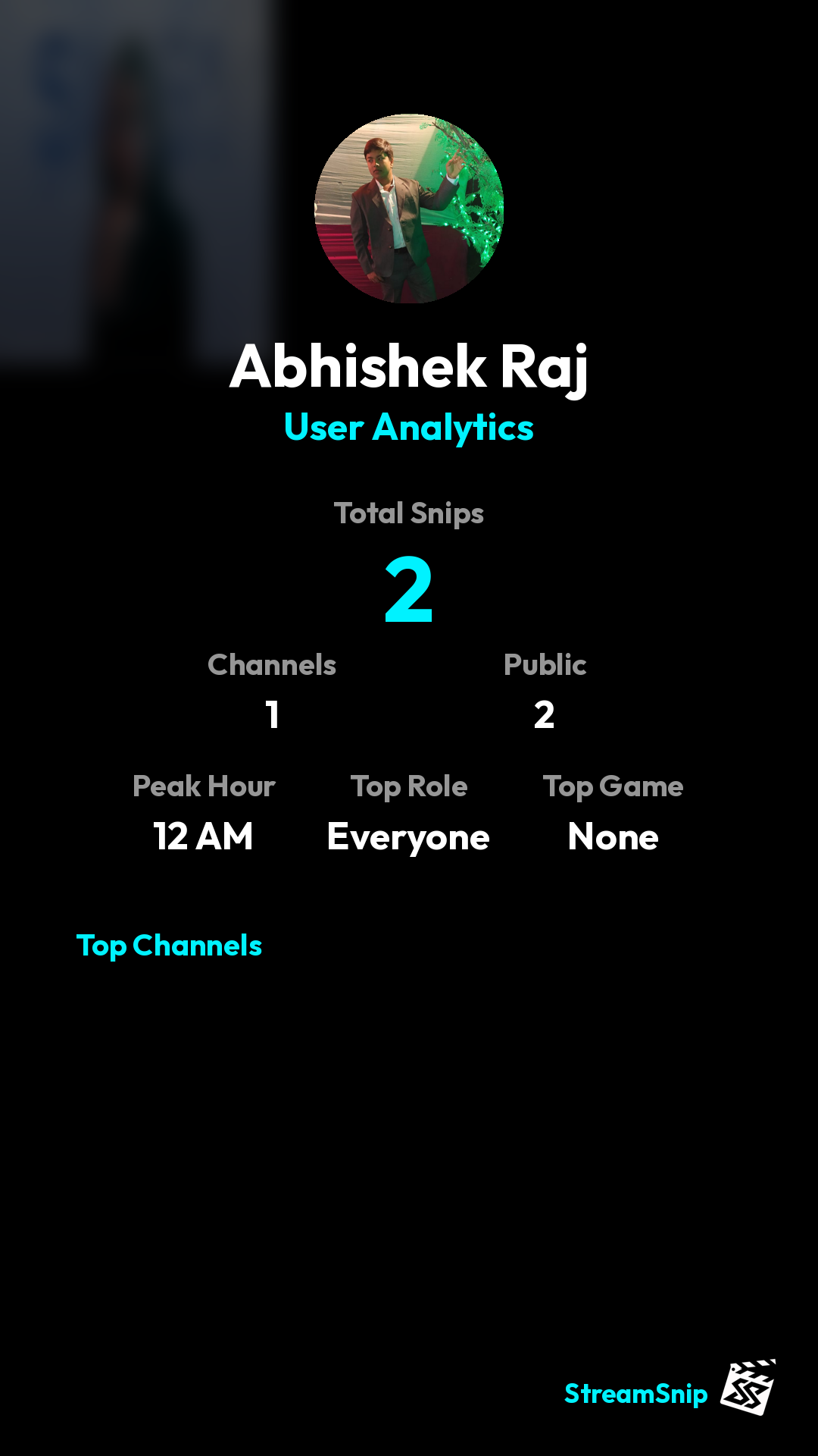Stats Share Card