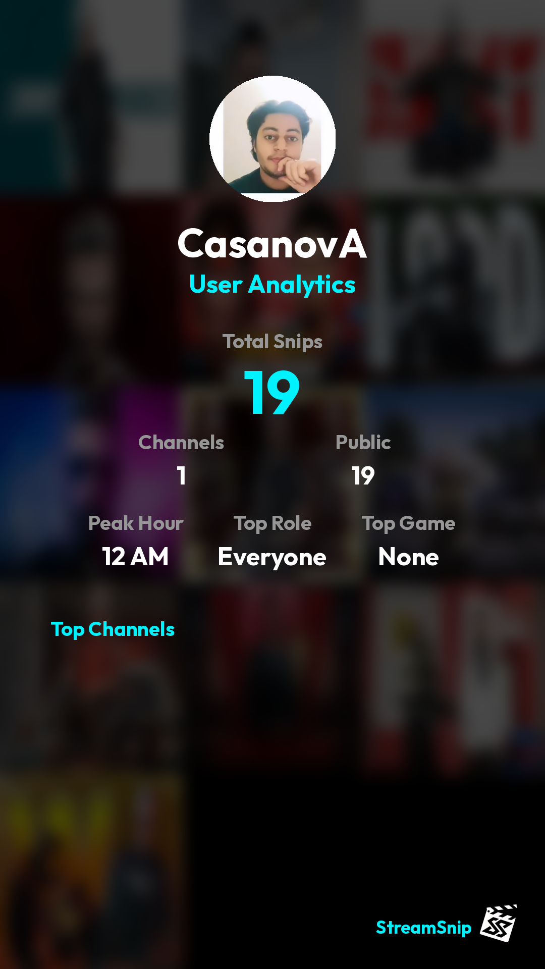 Stats Share Card
