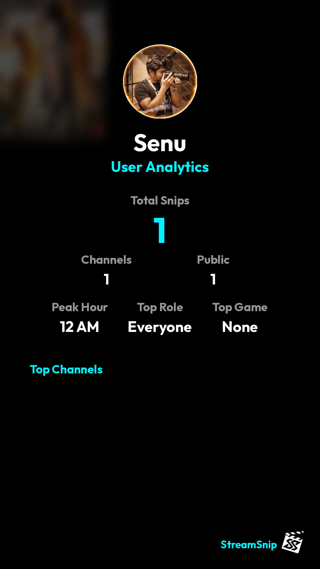 Stats Share Card