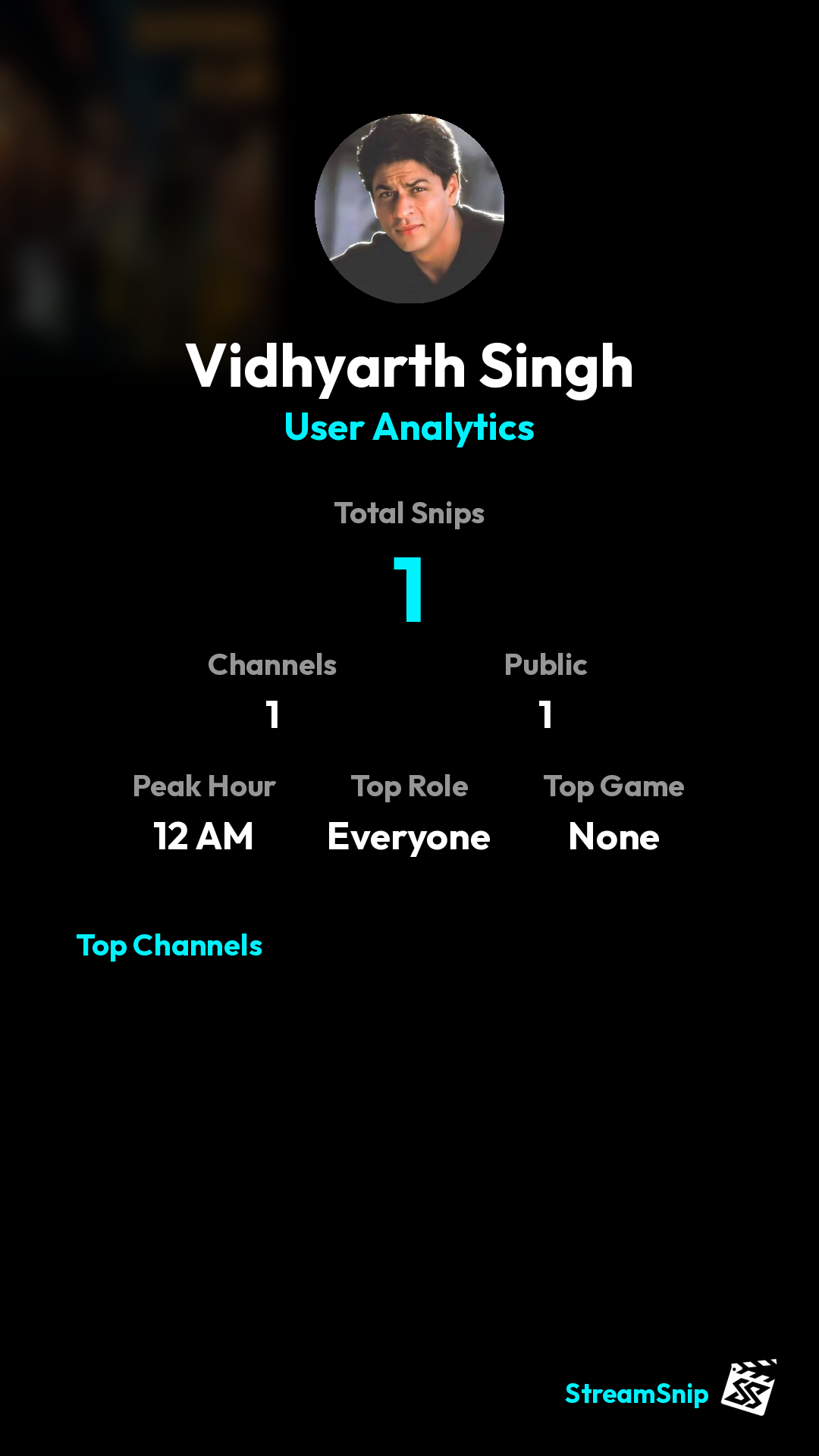Stats Share Card