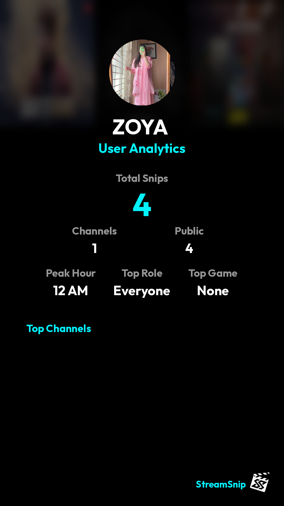 Stats Share Card