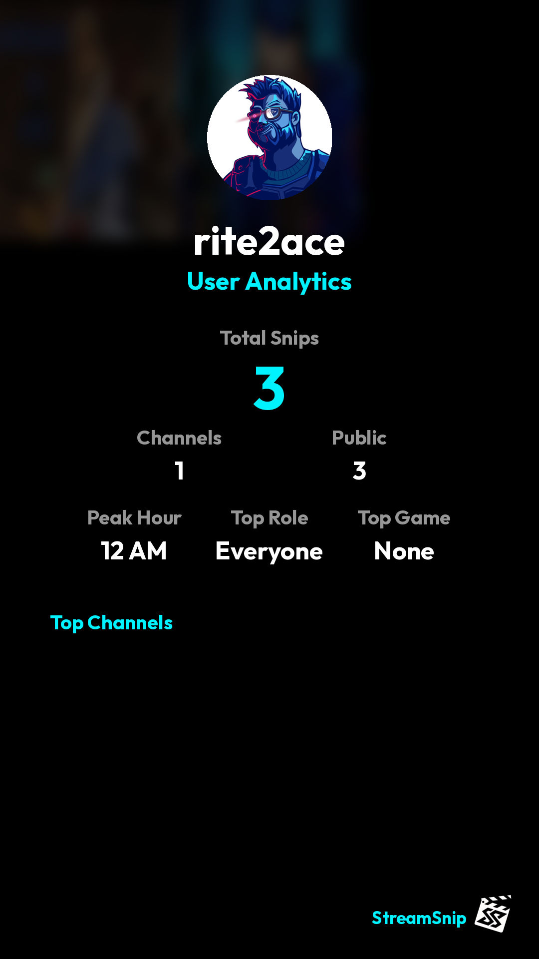 Stats Share Card
