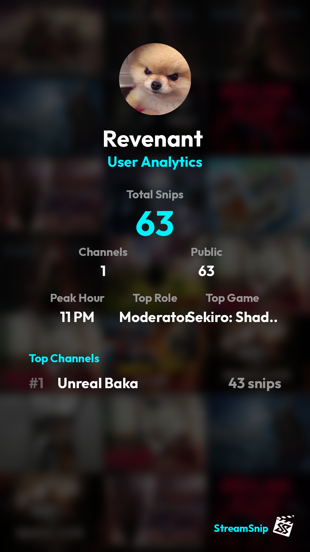 Stats Share Card
