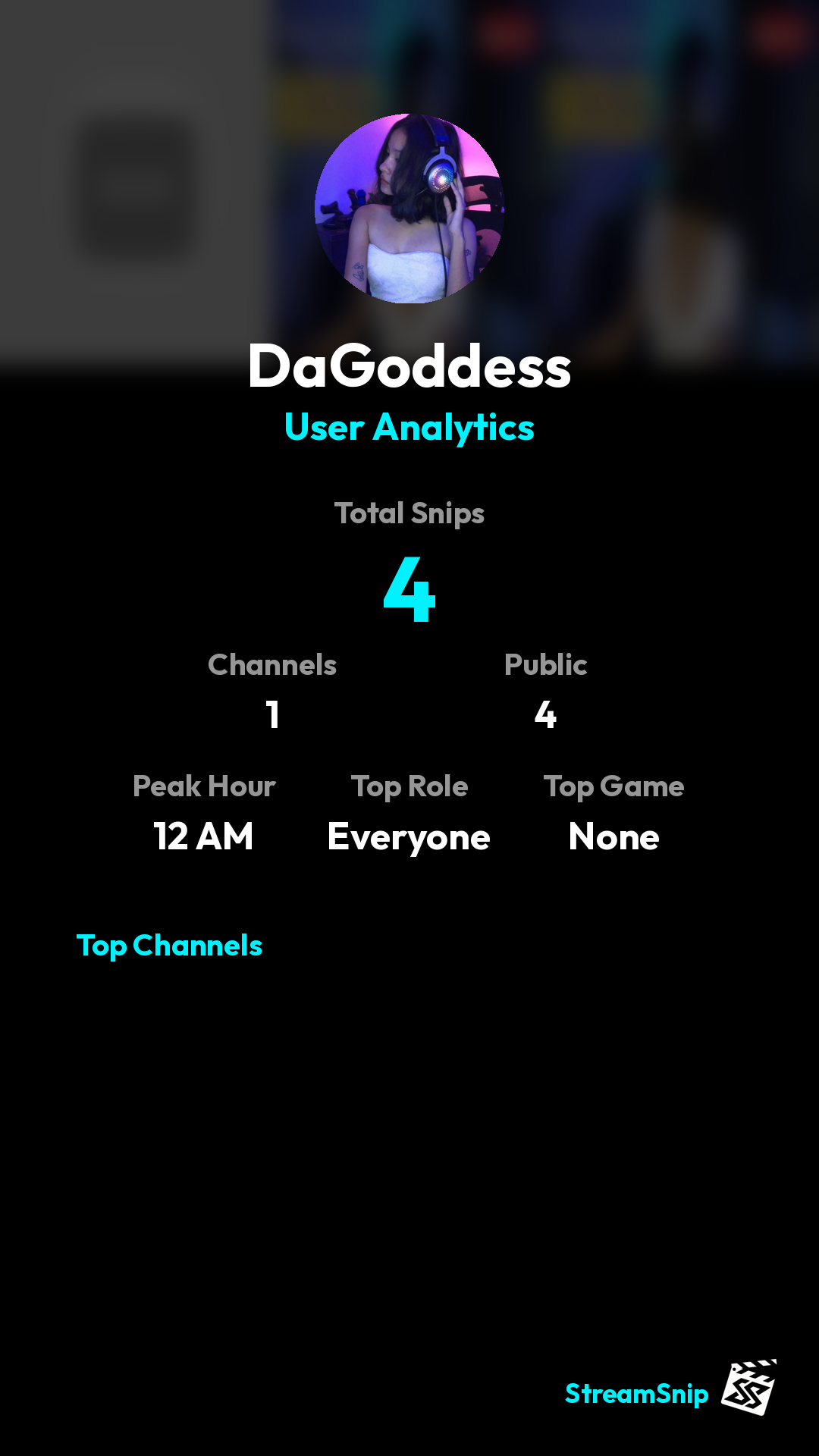 Stats Share Card