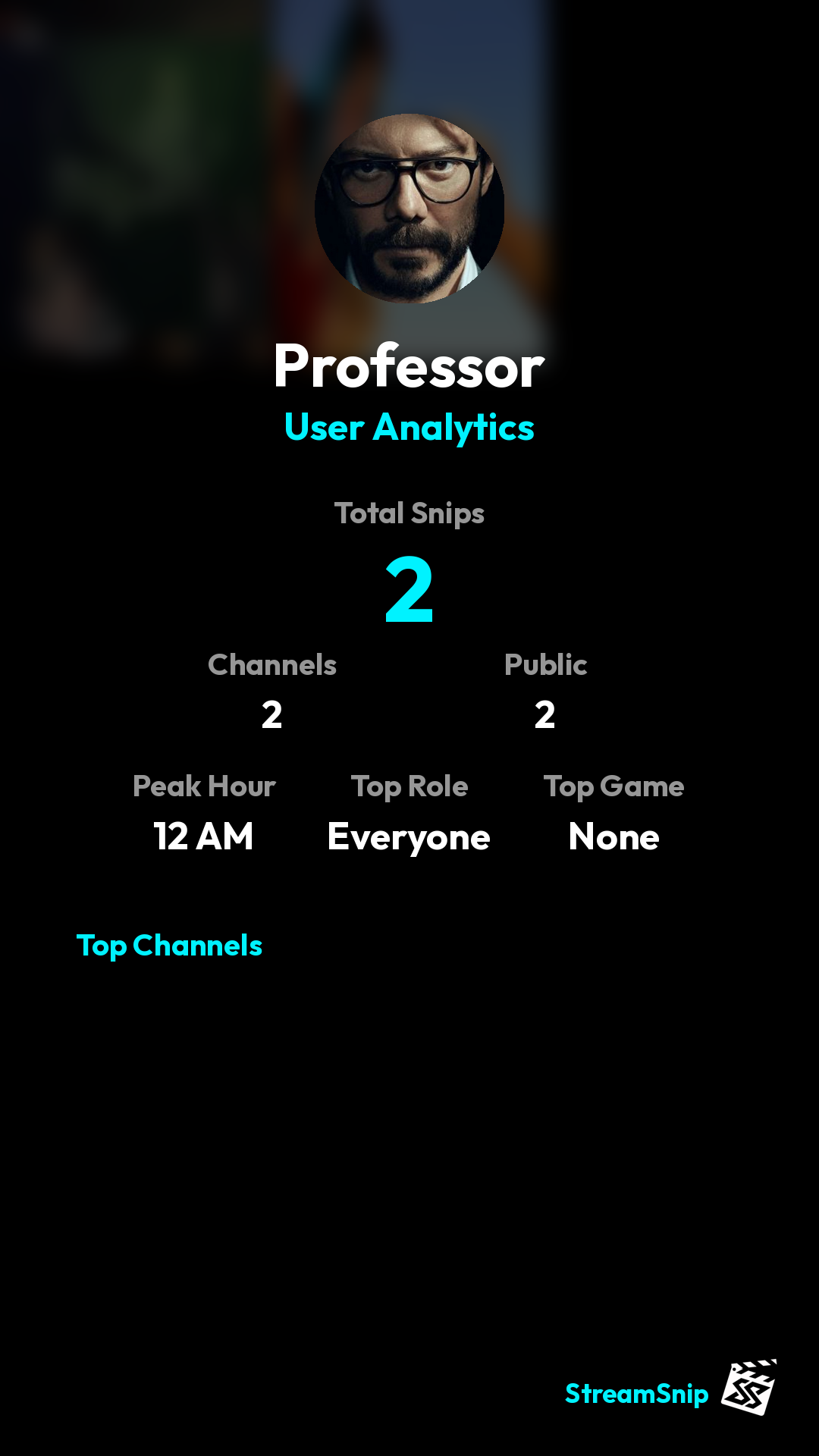 Stats Share Card