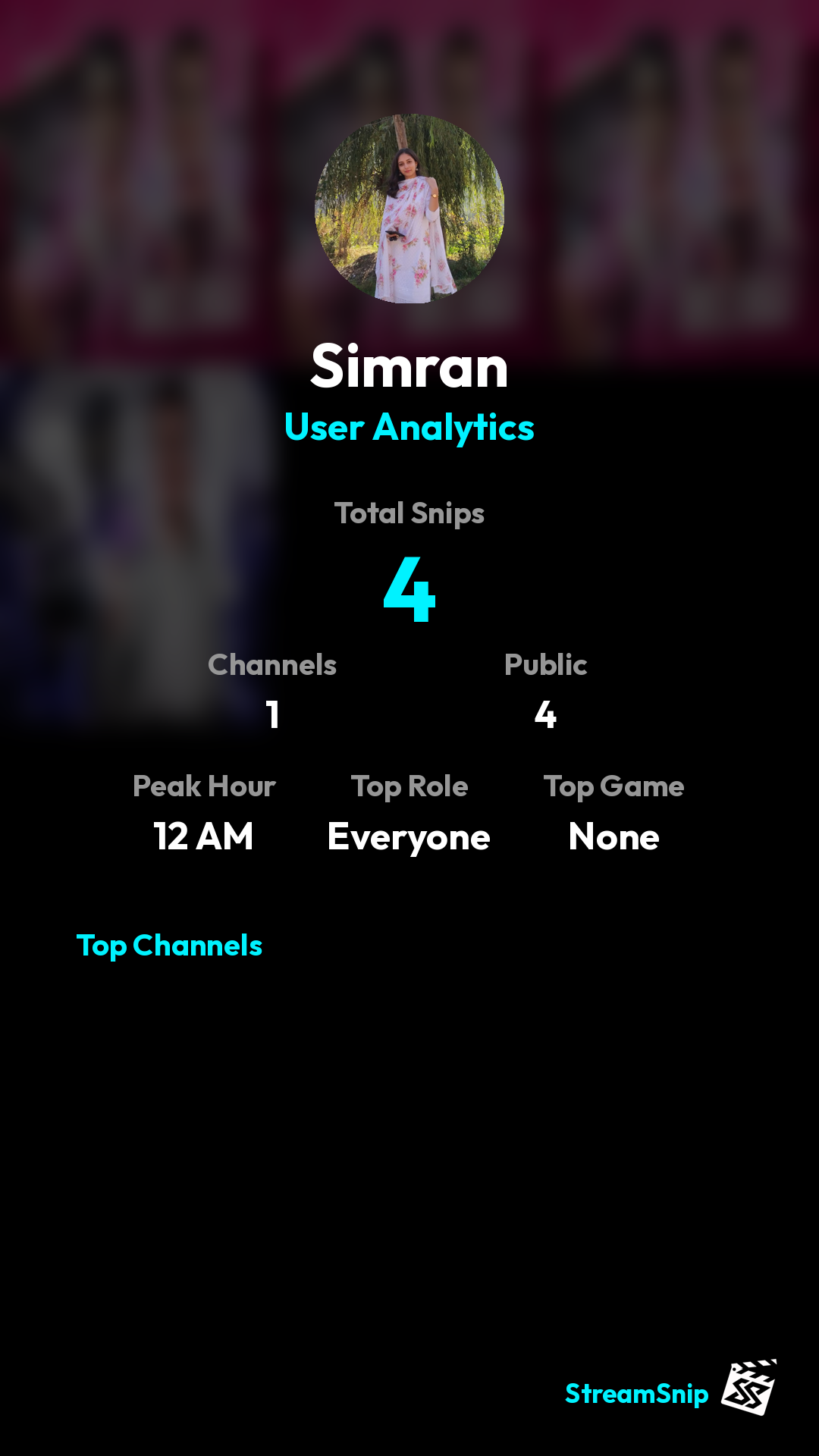 Stats Share Card