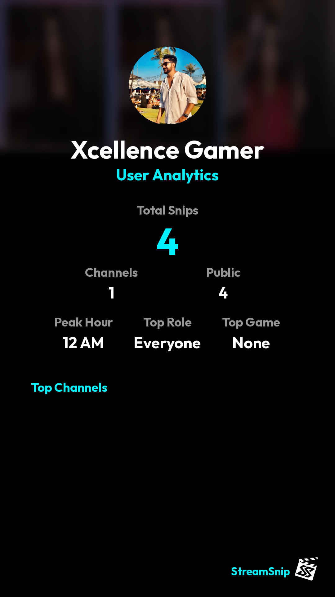 Stats Share Card