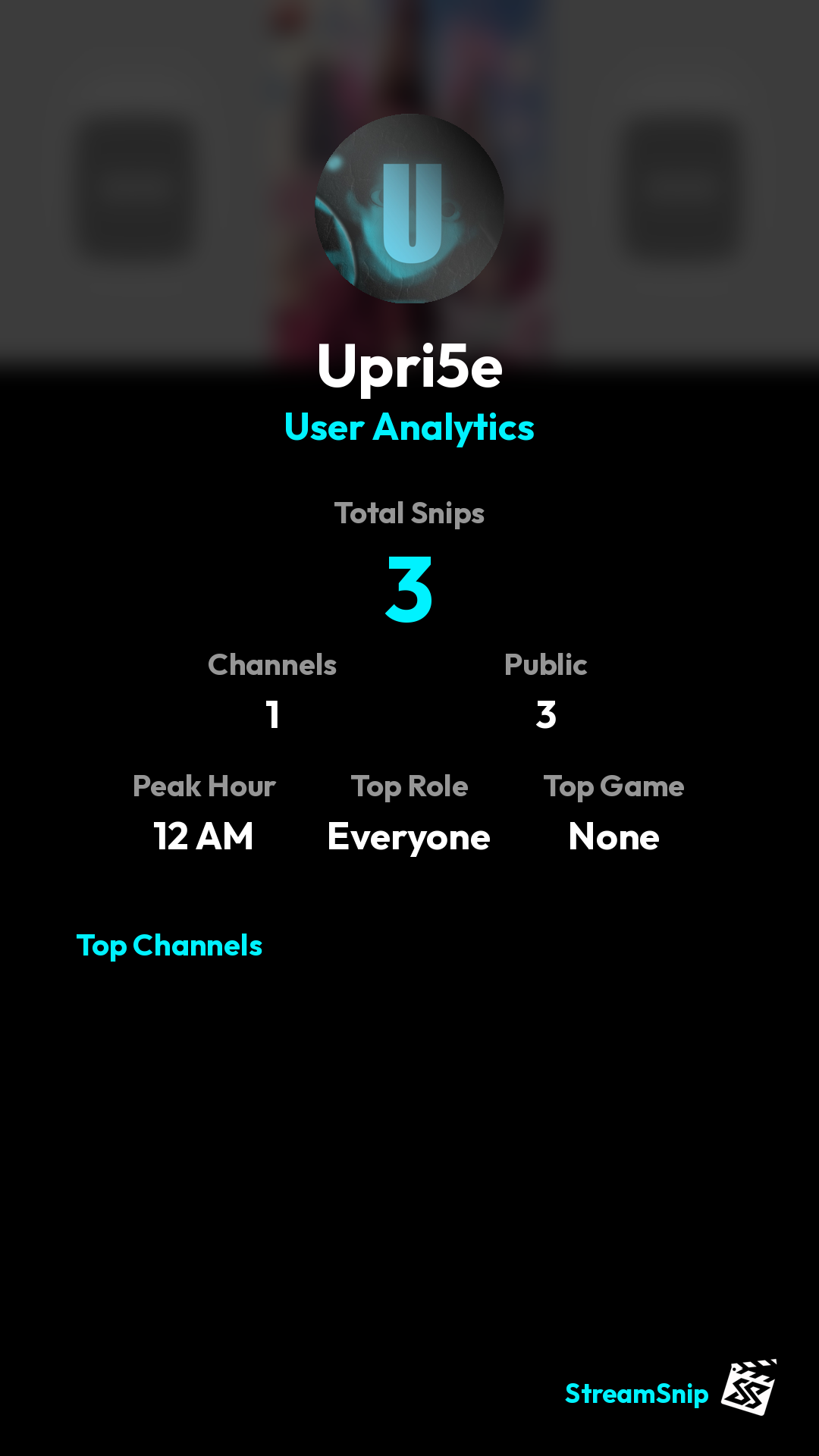 Stats Share Card