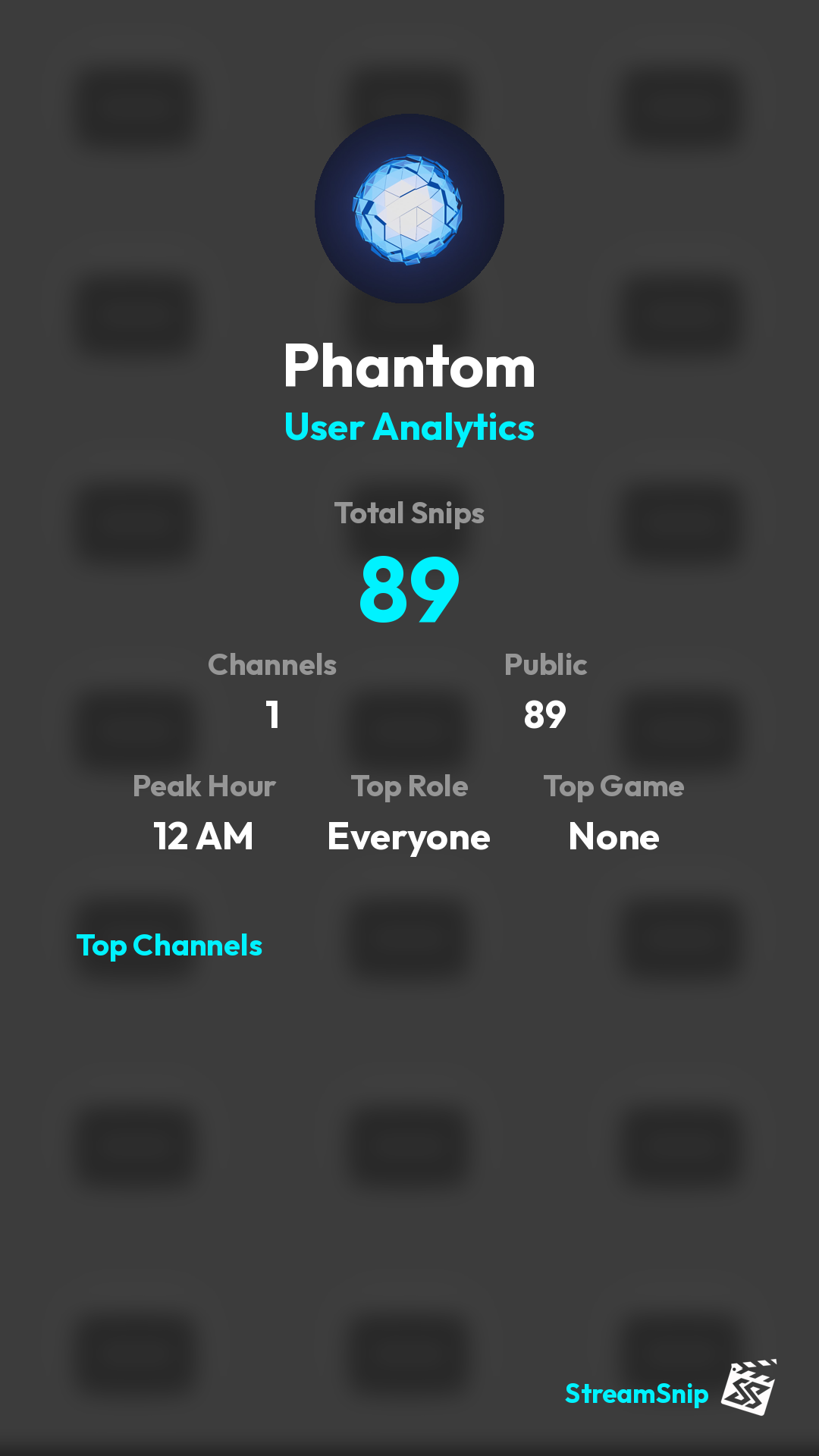 Stats Share Card