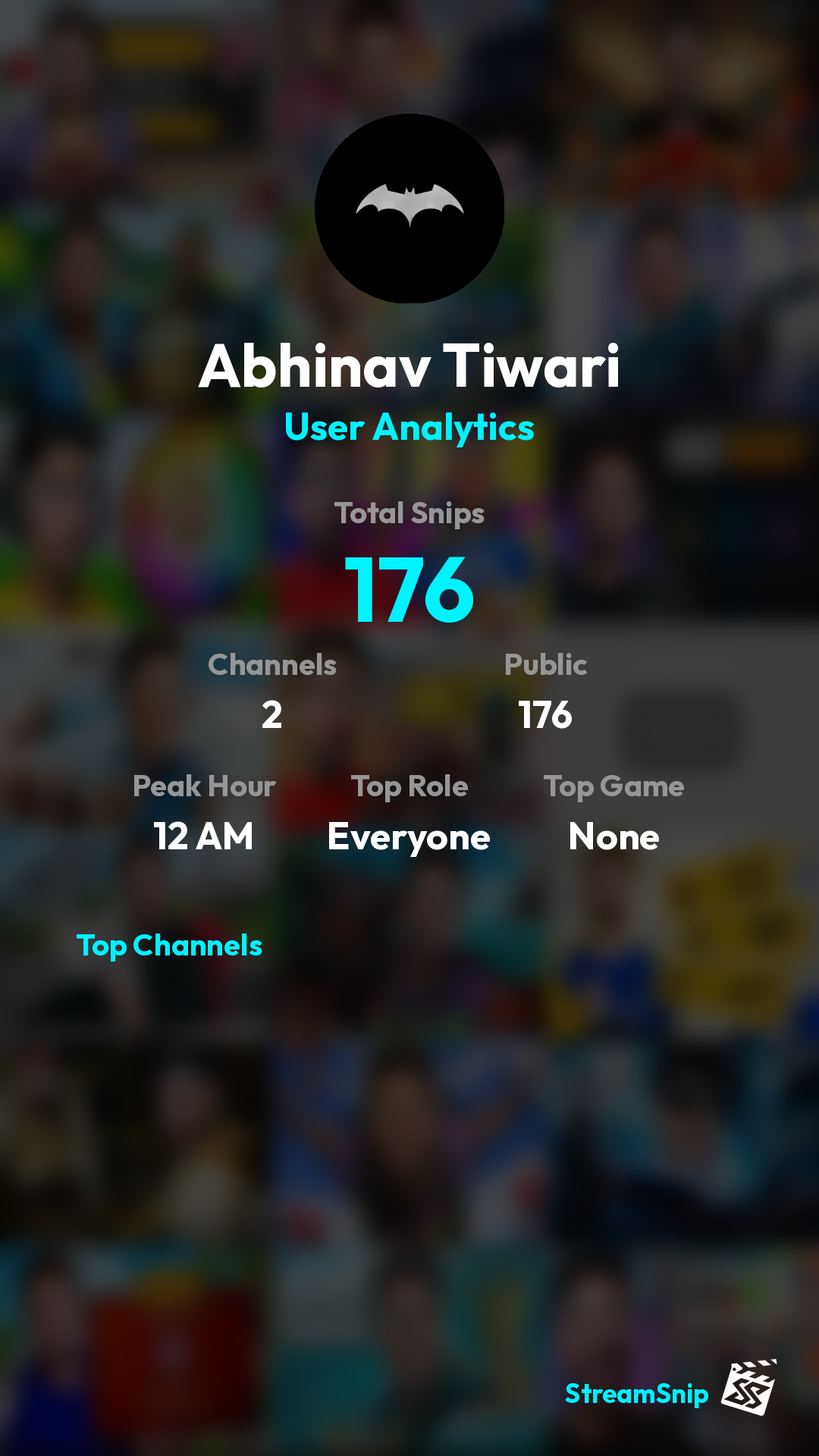 Stats Share Card