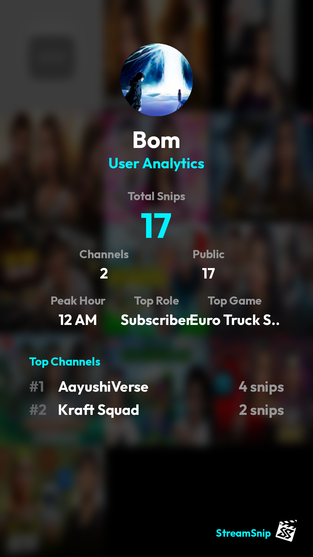 Stats Share Card