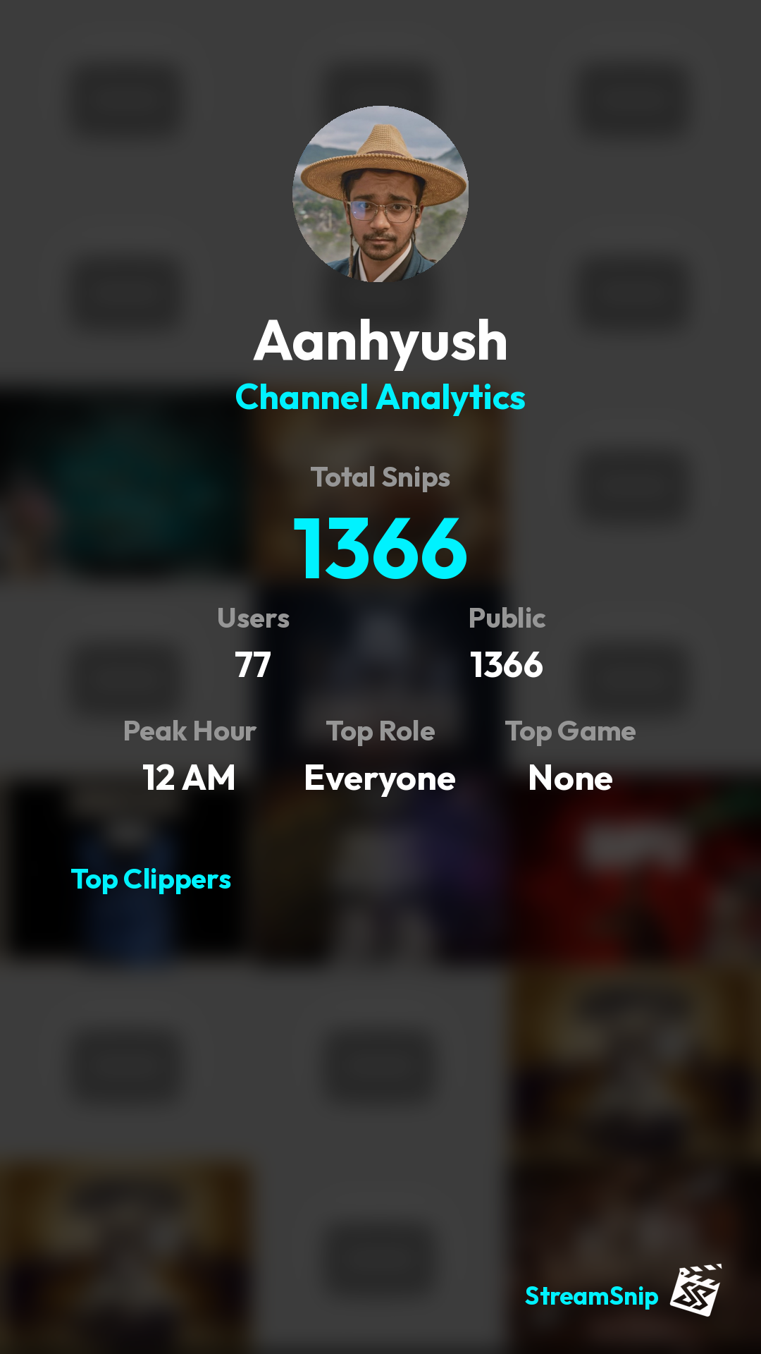 Stats Share Card
