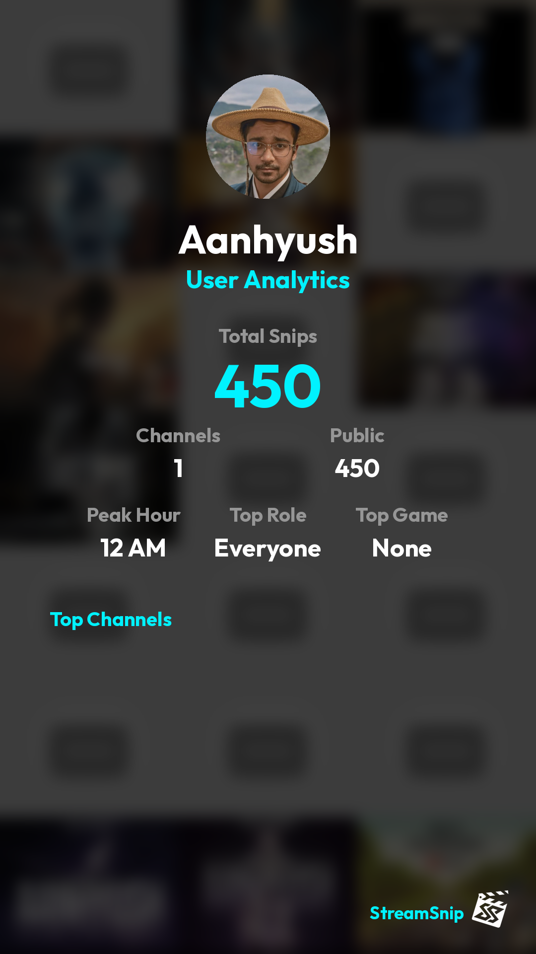 Stats Share Card