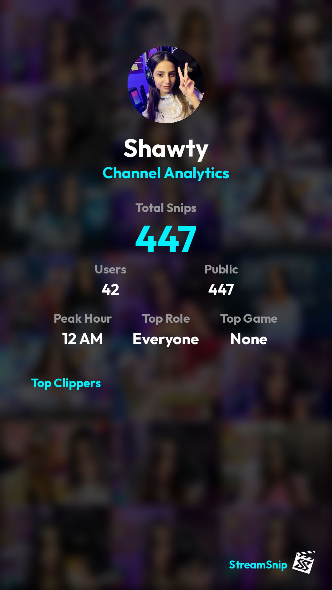 Stats Share Card