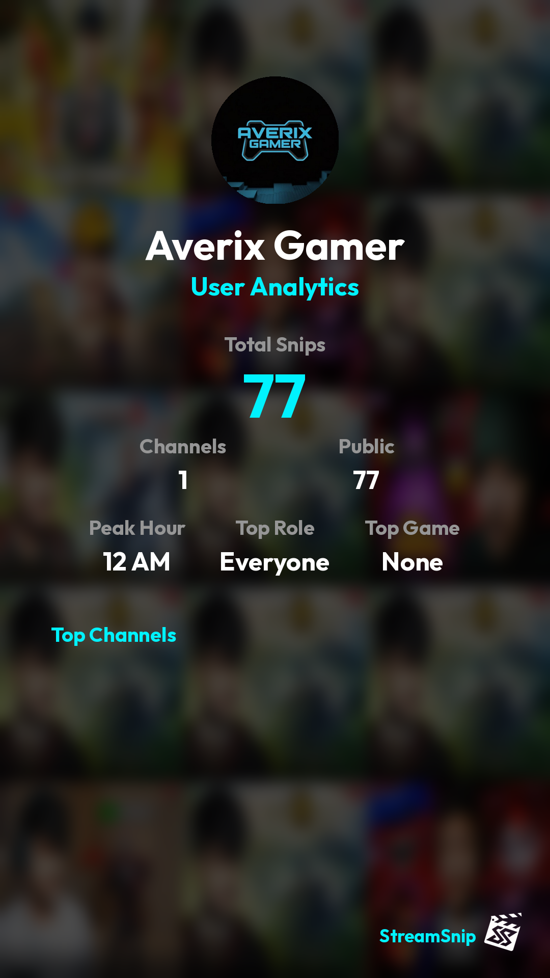 Stats Share Card