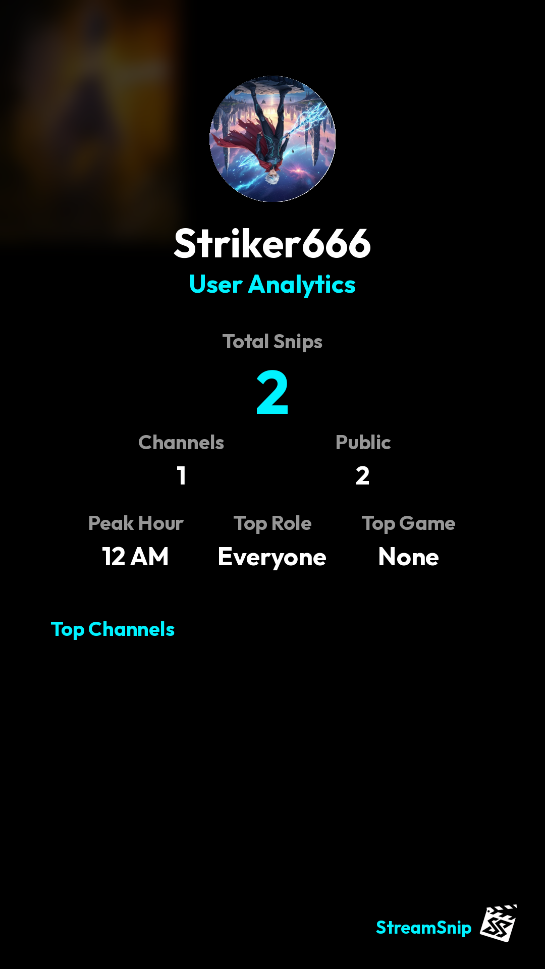 Stats Share Card