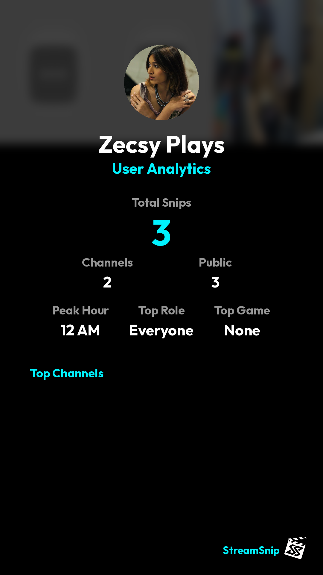 Stats Share Card