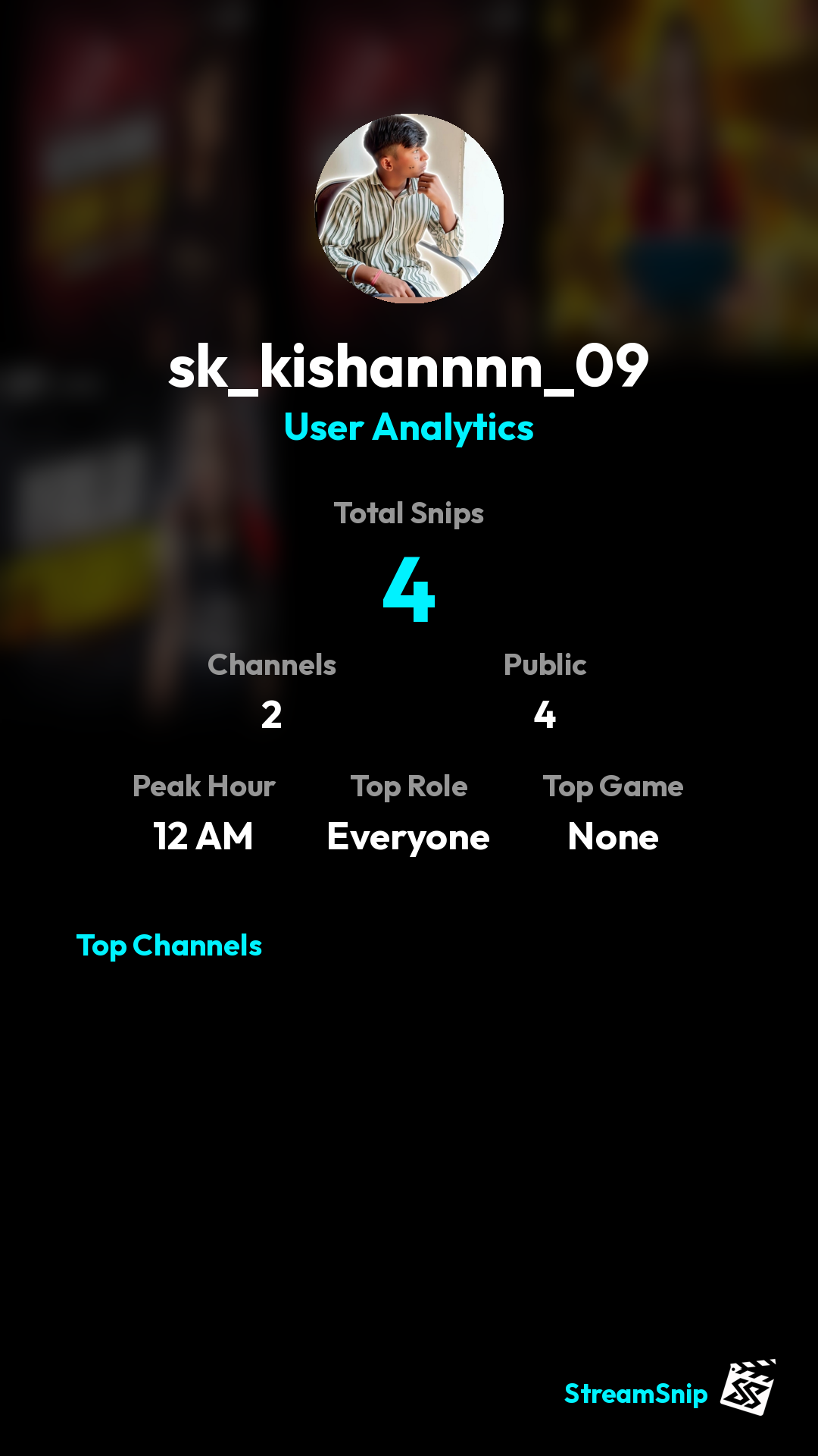 Stats Share Card