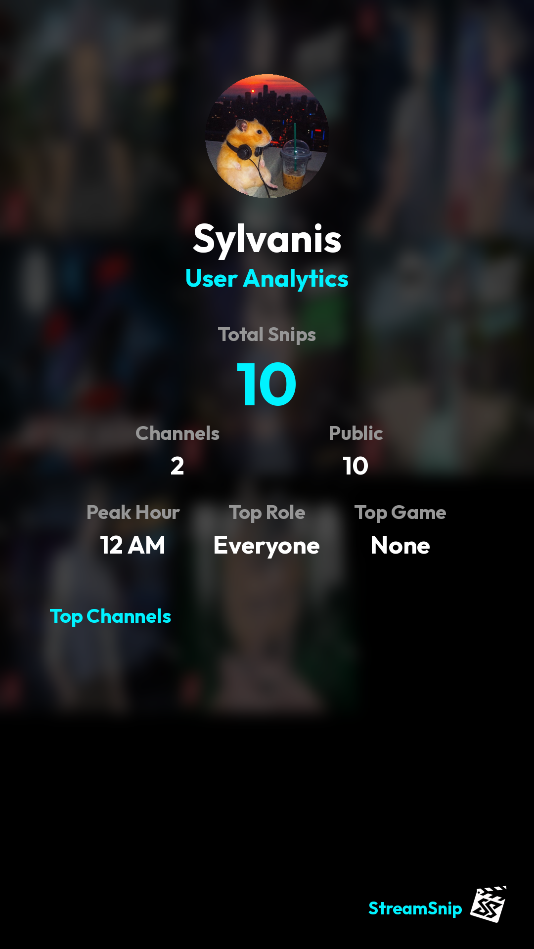 Stats Share Card