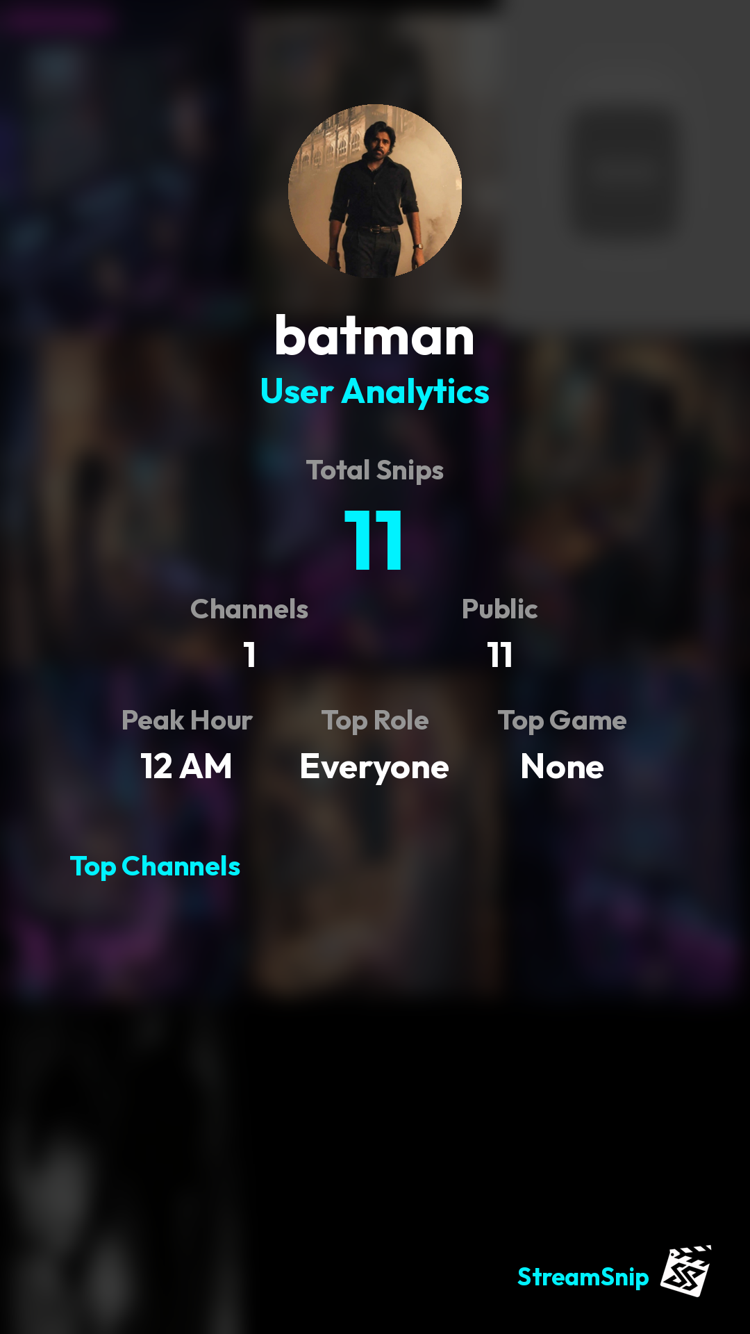 Stats Share Card