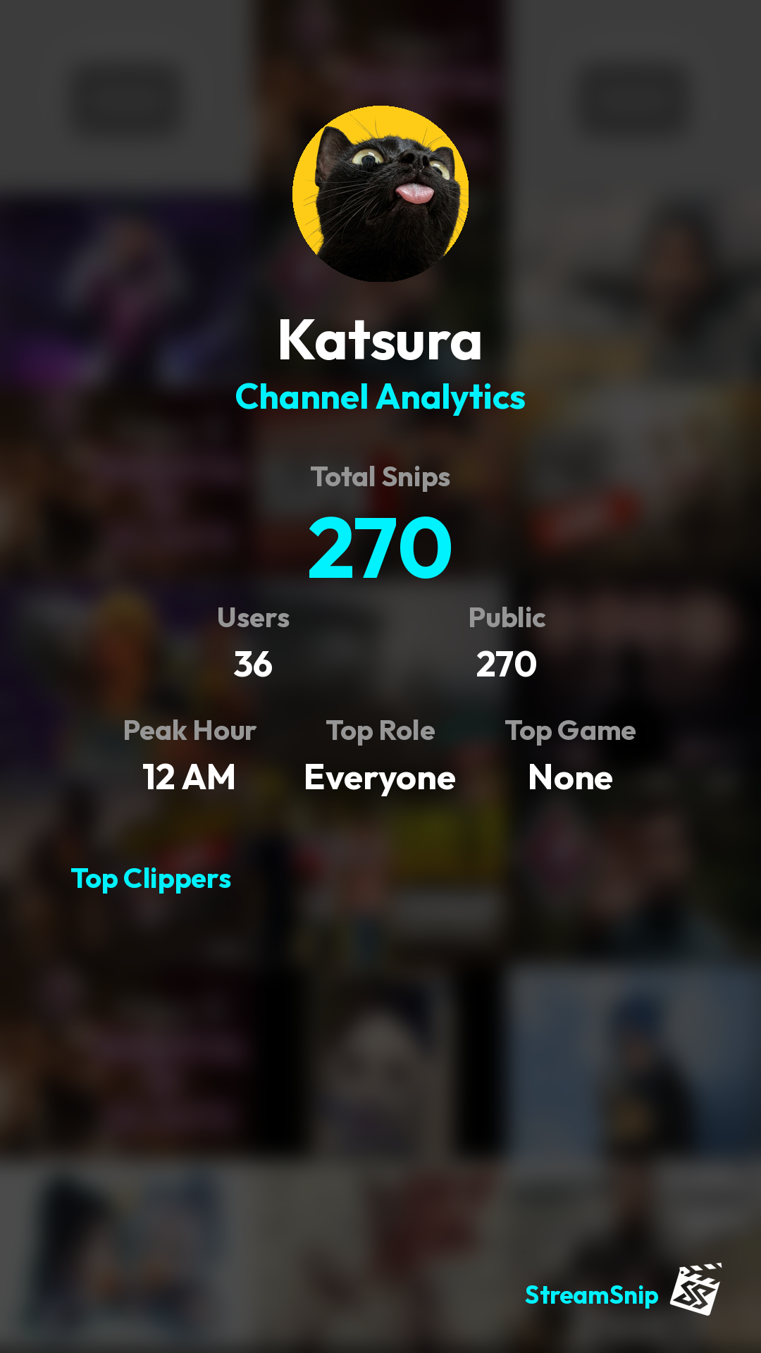 Stats Share Card