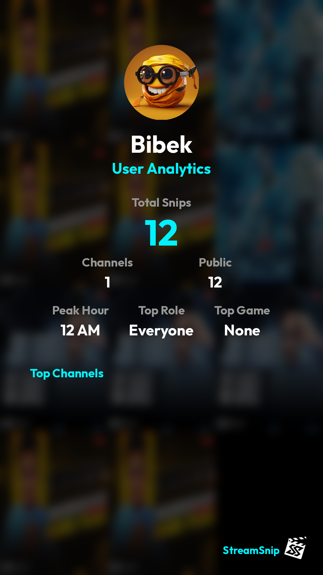 Stats Share Card