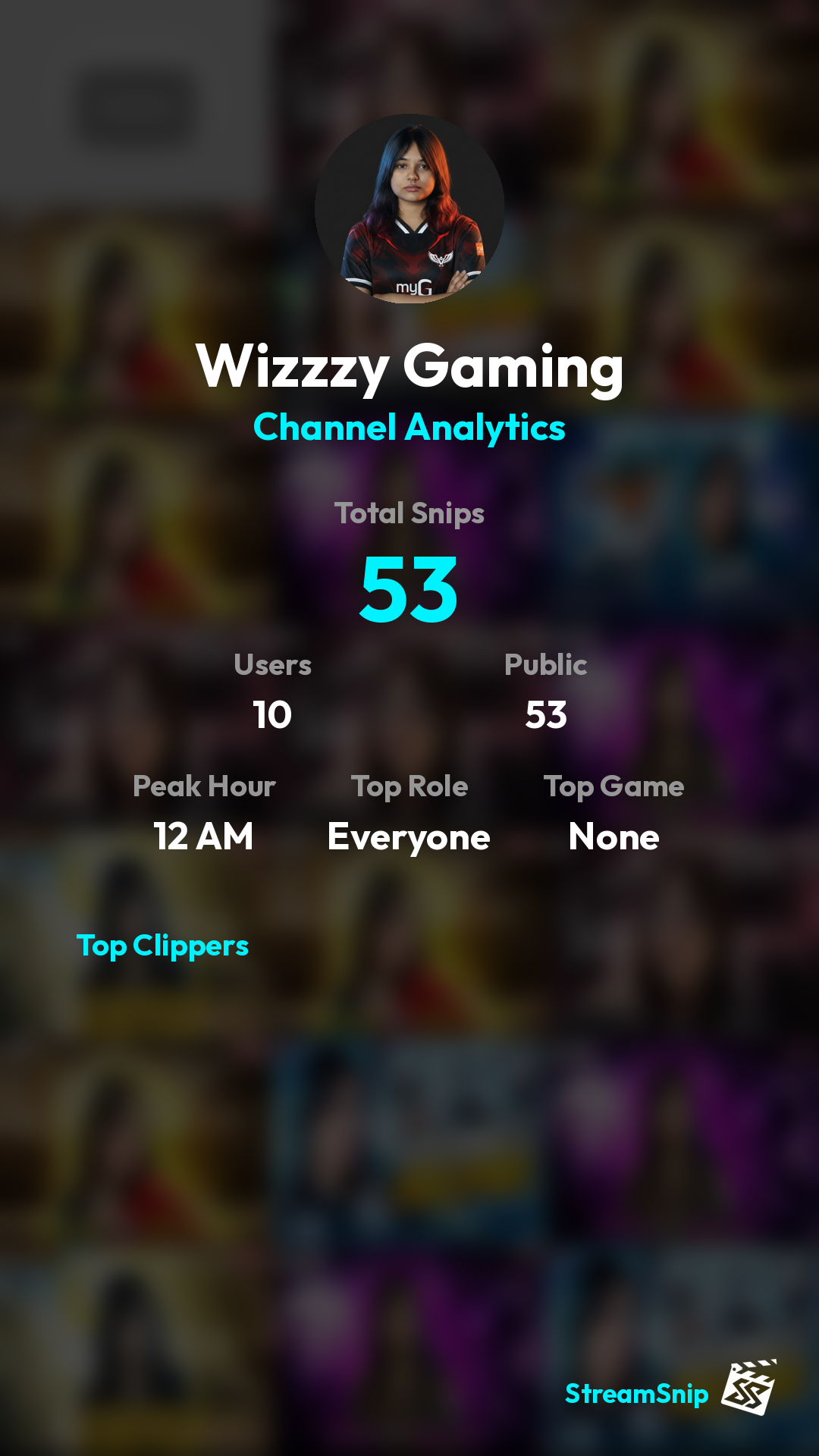 Stats Share Card