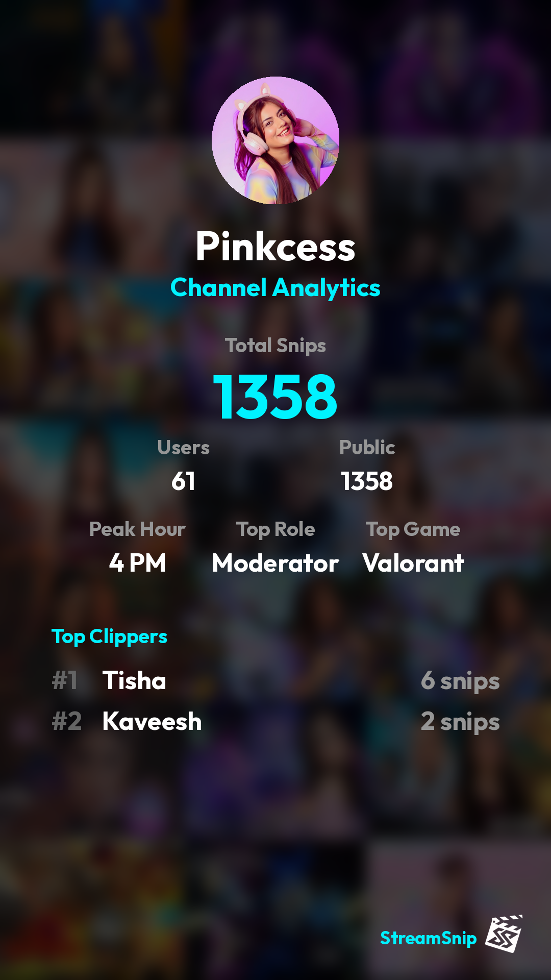 Stats Share Card