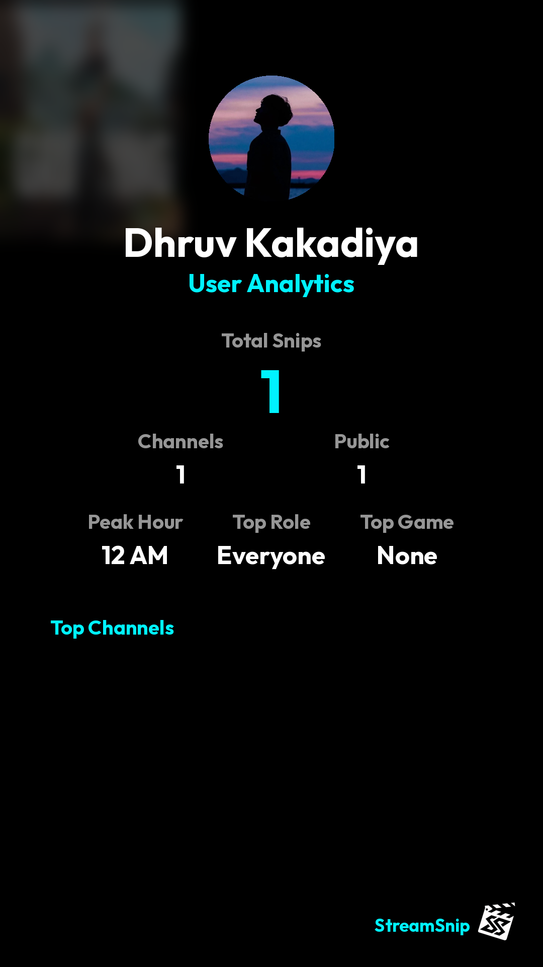 Stats Share Card