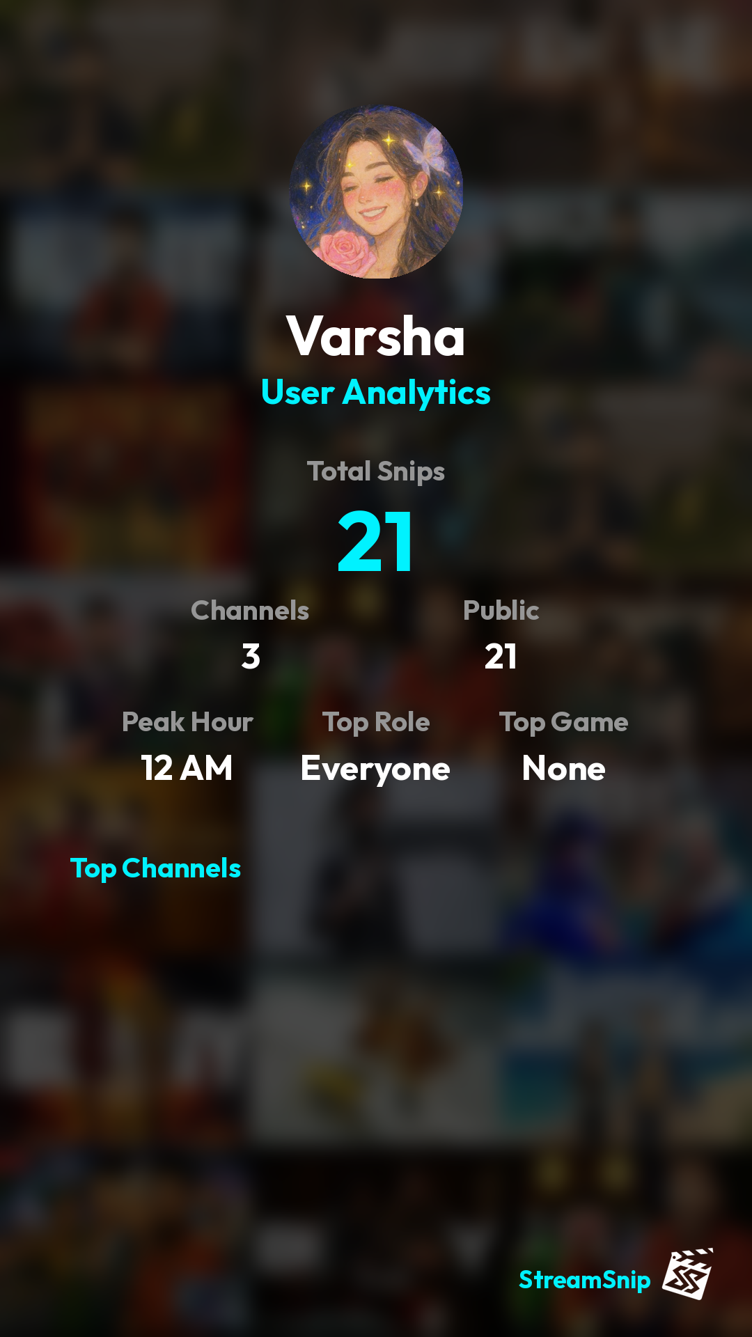 Stats Share Card
