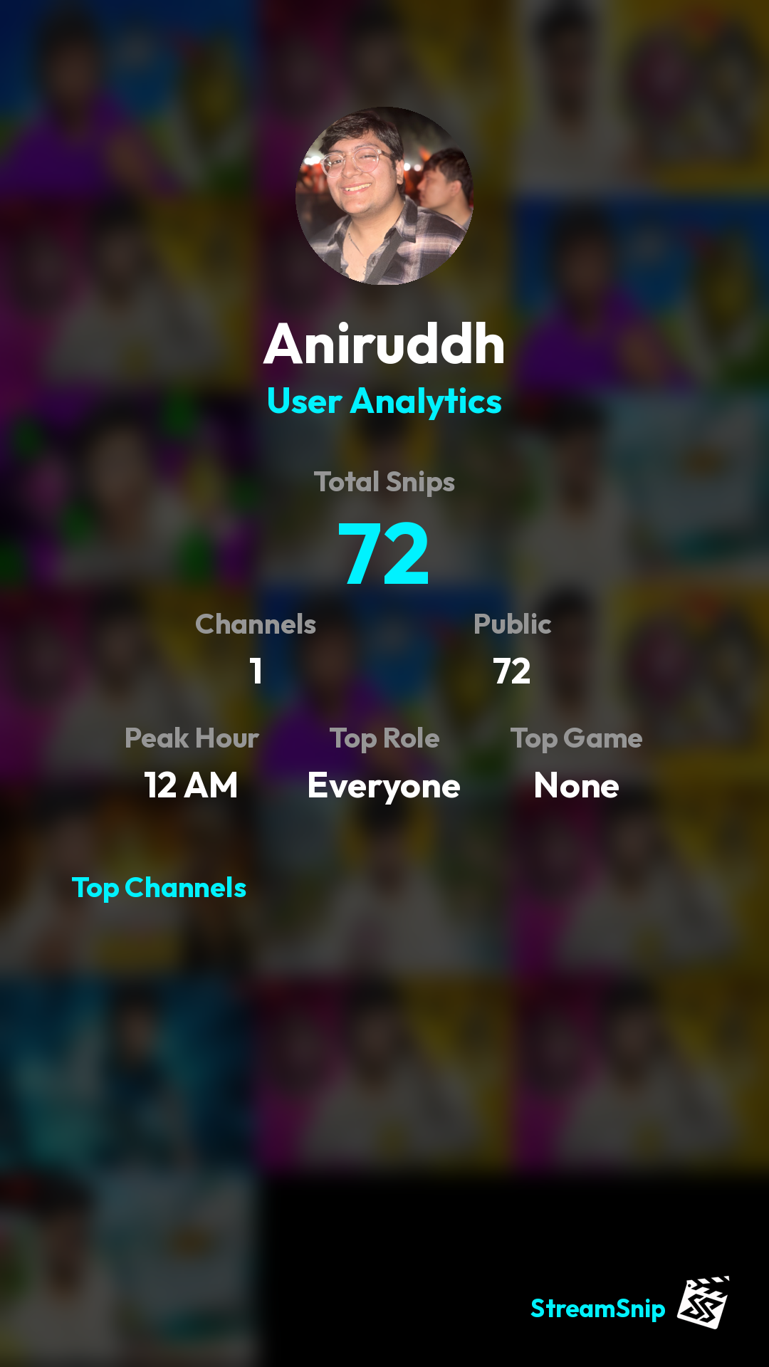 Stats Share Card