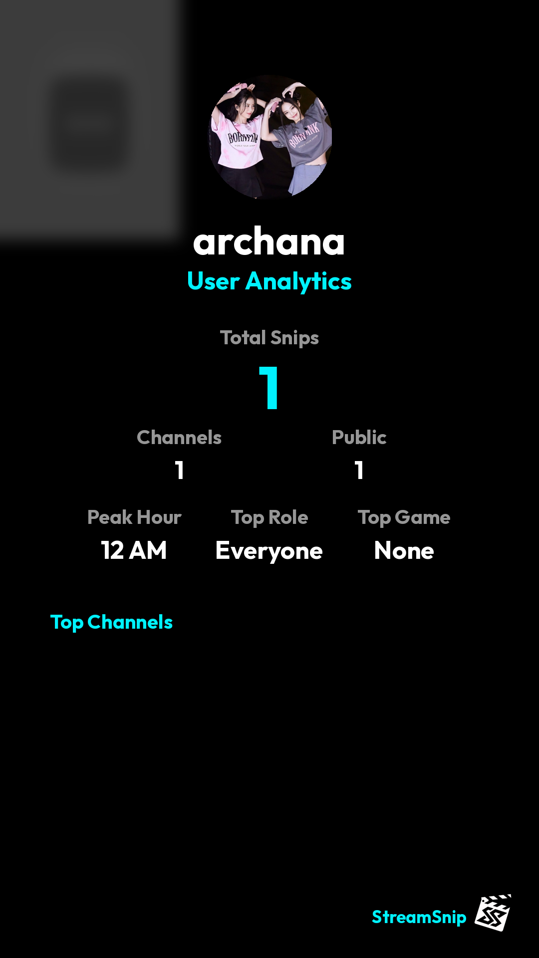 Stats Share Card