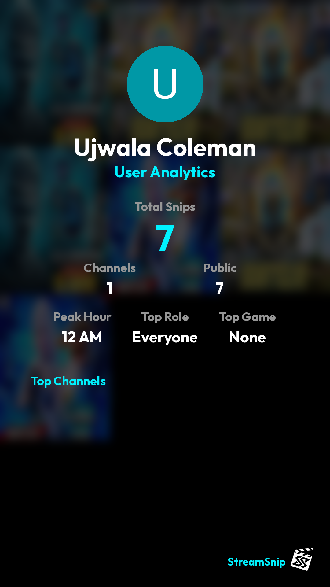 Stats Share Card