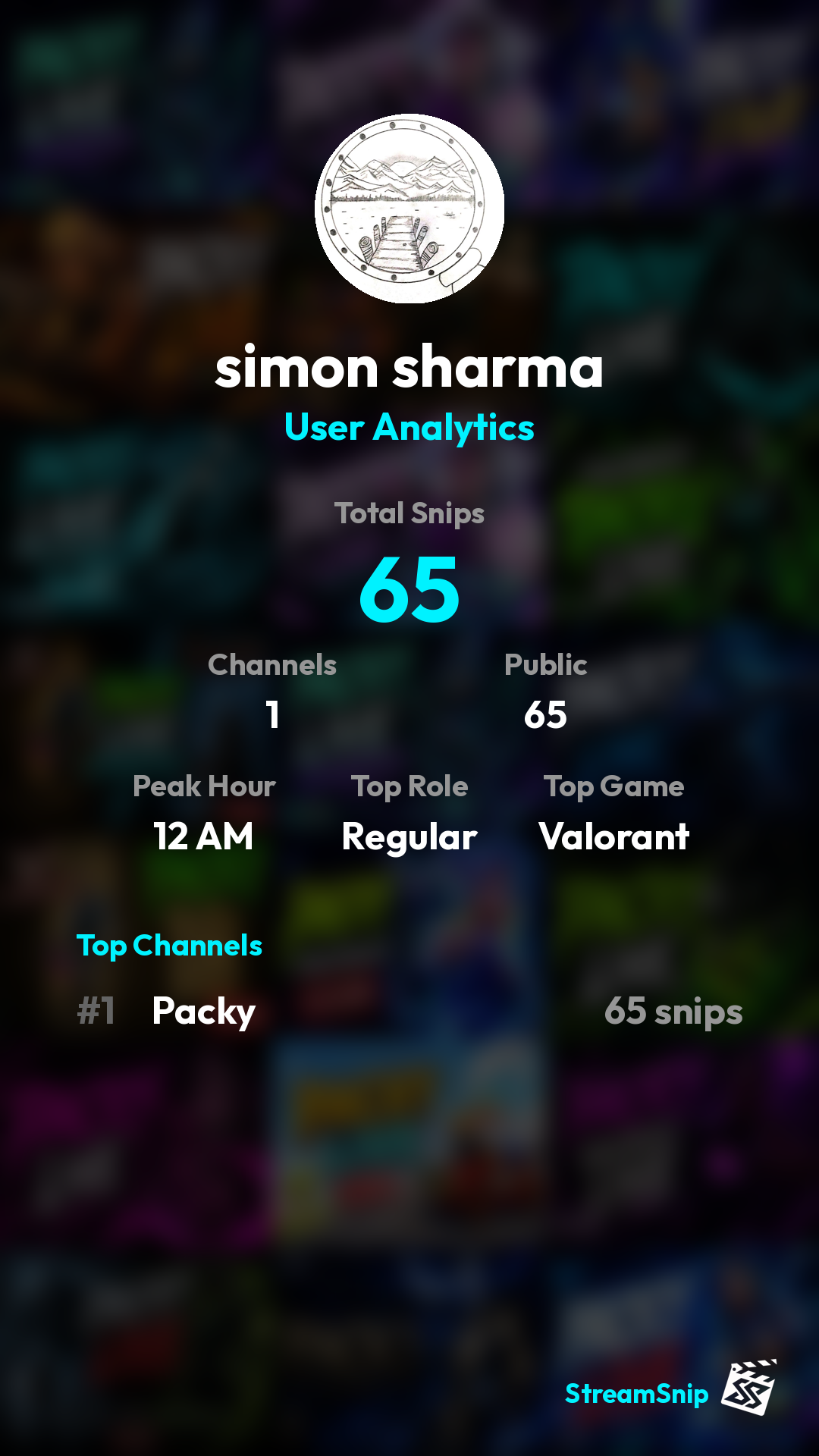 Stats Share Card
